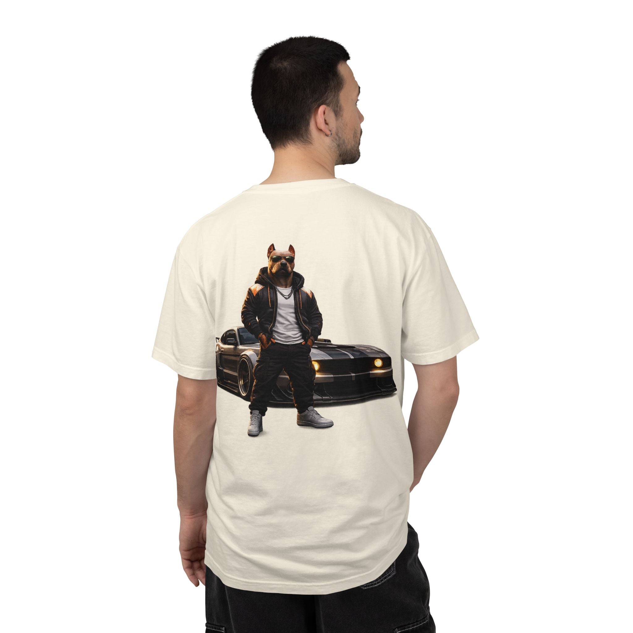 Cool Pitbull Streetwear Custom Widebody Car Streetwear T‑Shirt