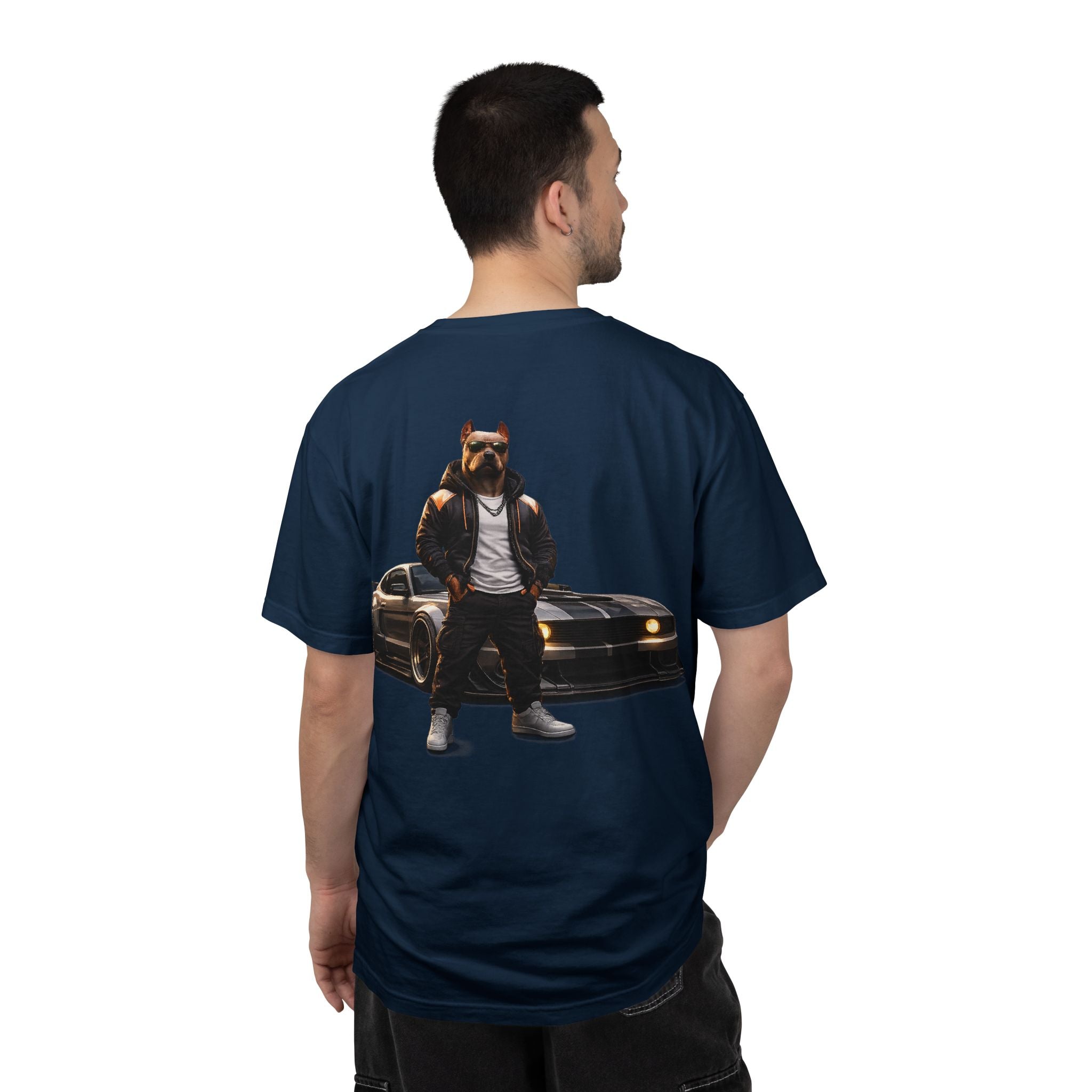 Cool Pitbull Streetwear Custom Widebody Car Streetwear T‑Shirt