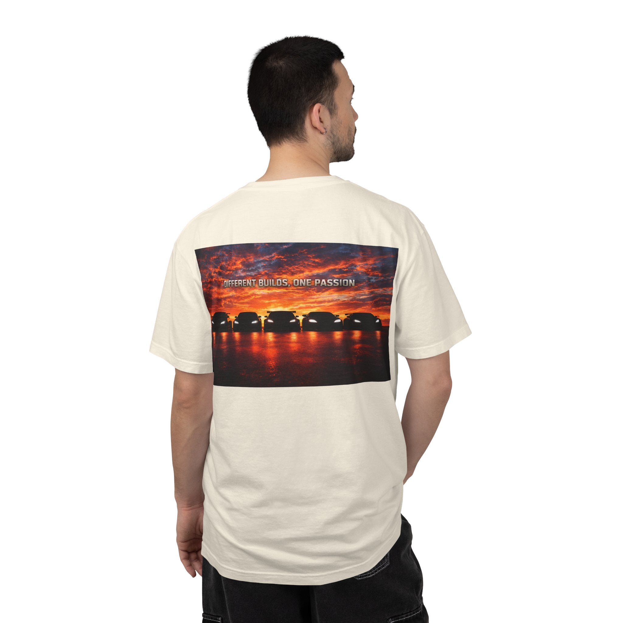 Car Enthusiast T-Shirt — "Different Builds, One Passion" JDM Tuning Tee