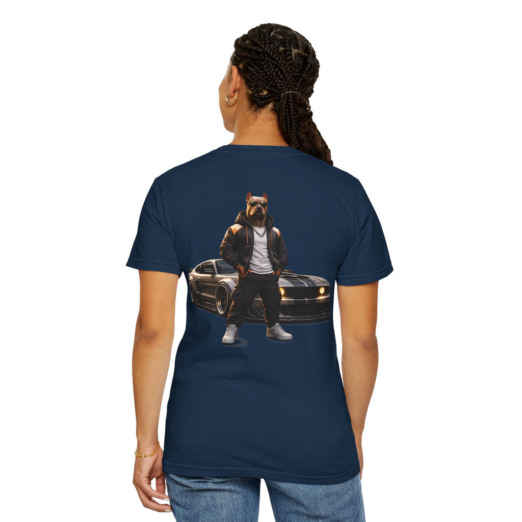 Cool Pitbull Streetwear Custom Widebody Car Streetwear T‑Shirt