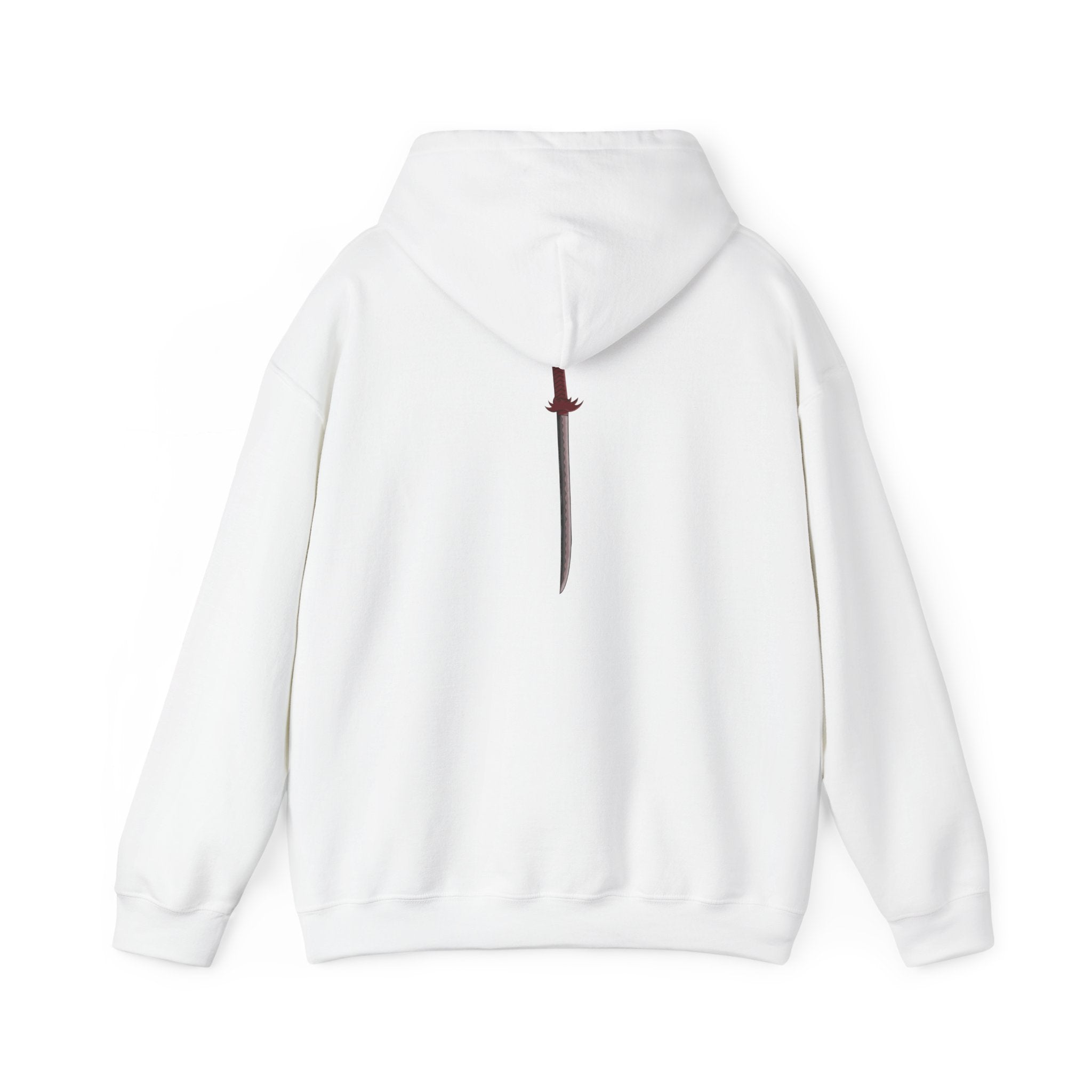 Samurai Katana Sword Hoodie — Japanese Warrior Martial Arts Graphic
