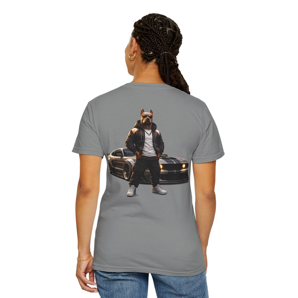 Cool Pitbull Streetwear Custom Widebody Car Streetwear T‑Shirt