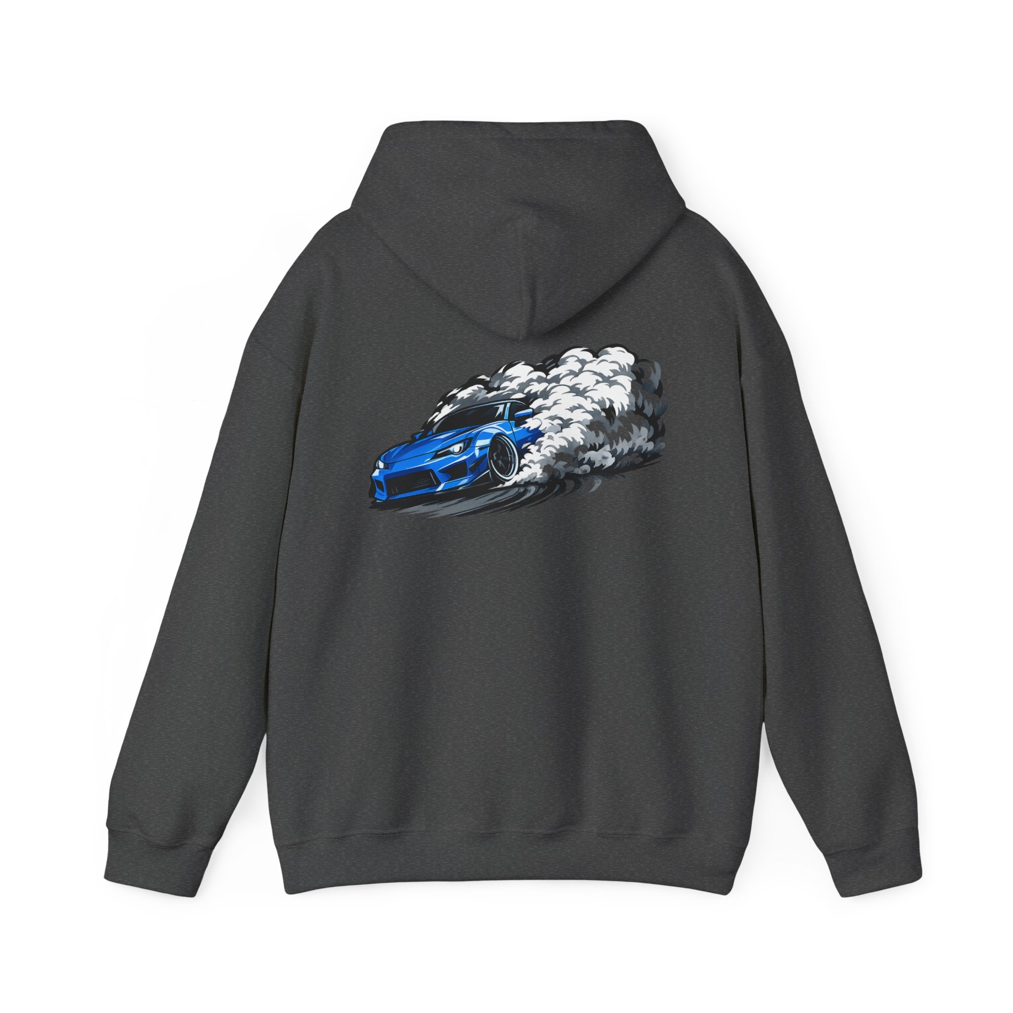 Blue Thunder Drift Hoodie — Blue Drift Car Design (Thunder Edition)