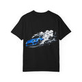 Blue Thunder Drift T-Shirt — Blue Drift Car Design