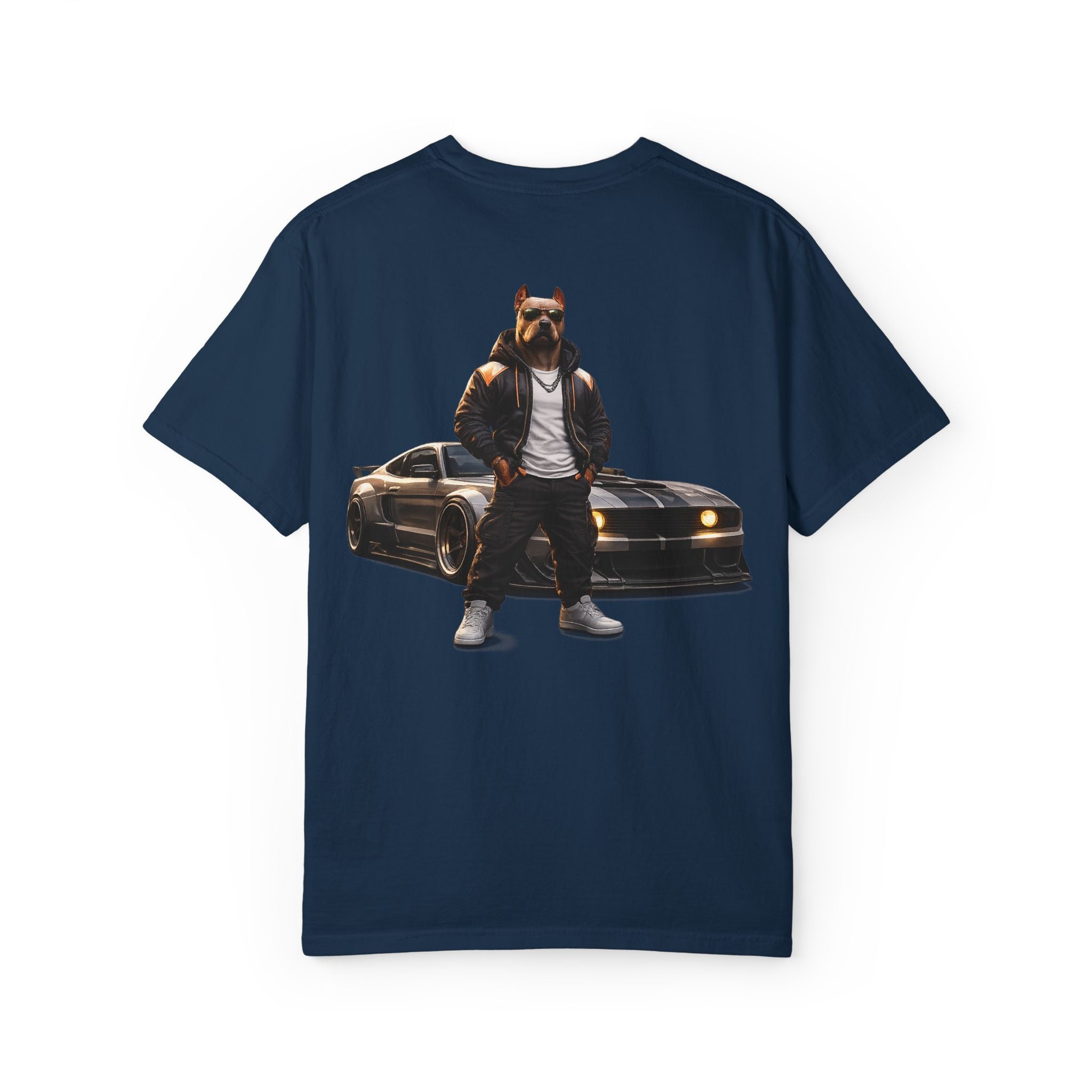 Cool Pitbull Streetwear Custom Widebody Car Streetwear T‑Shirt
