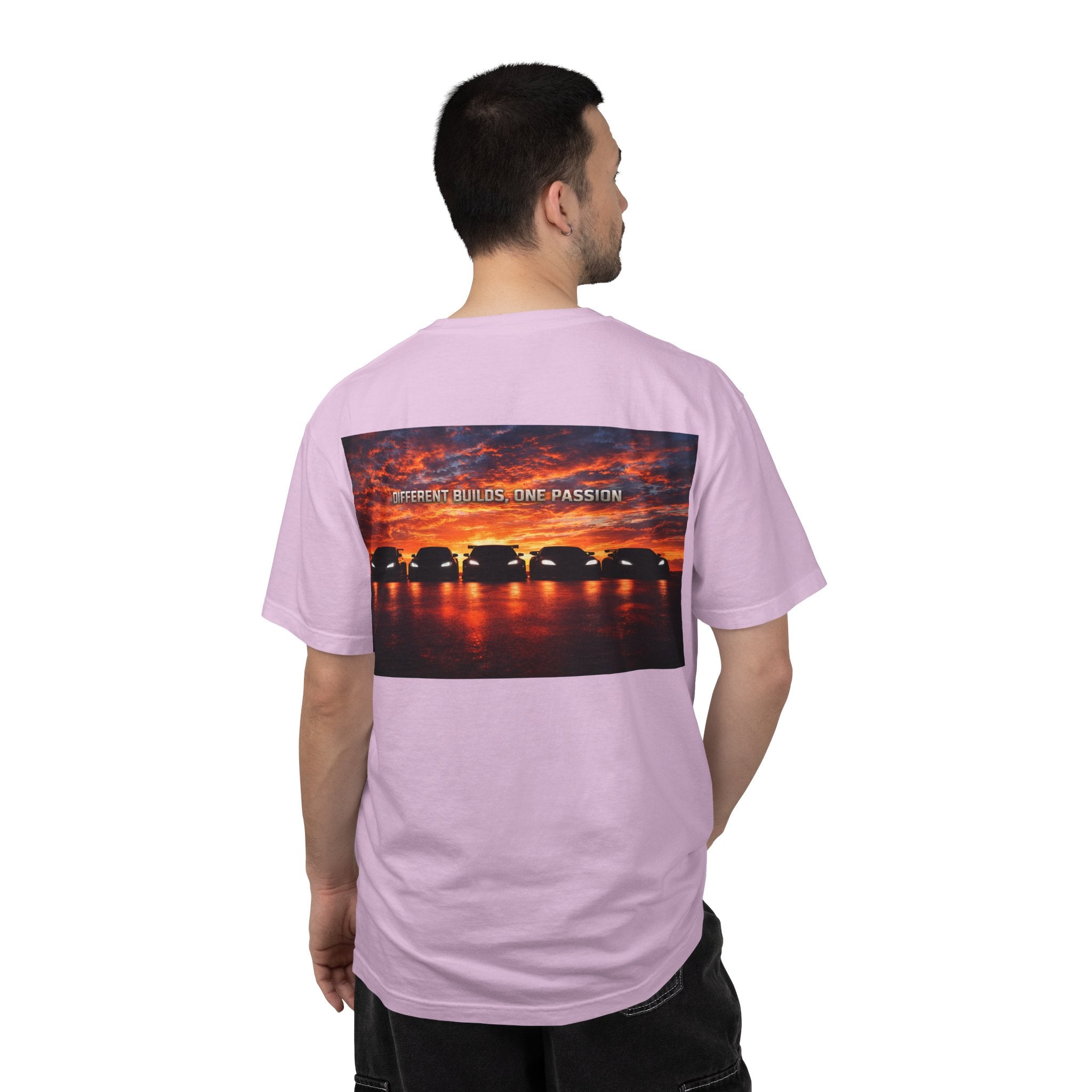 Car Enthusiast T-Shirt — "Different Builds, One Passion" JDM Tuning Tee