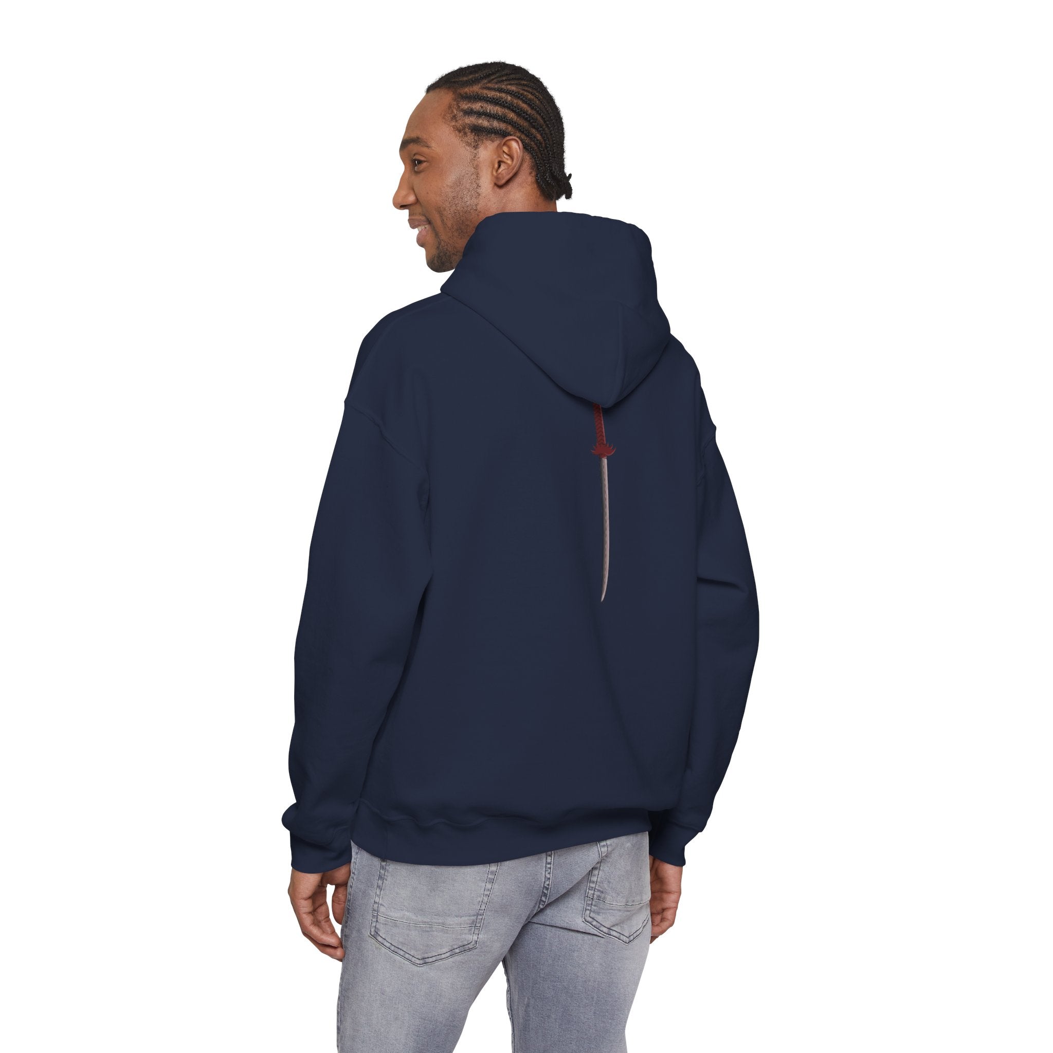 Samurai Katana Sword Hoodie — Japanese Warrior Martial Arts Graphic