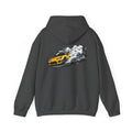Golden Drift Yellow Car Hoodie