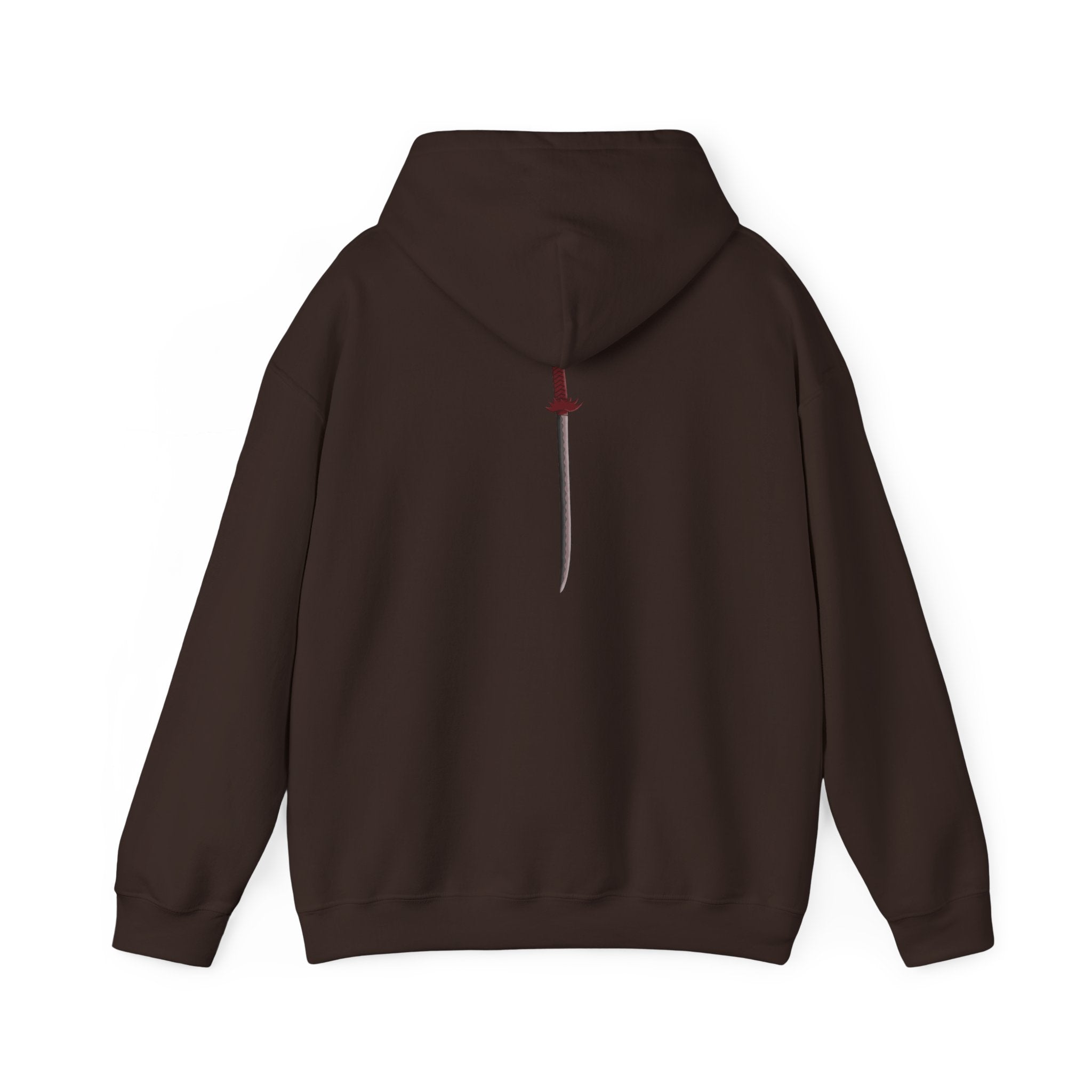 Samurai Katana Sword Hoodie — Japanese Warrior Martial Arts Graphic
