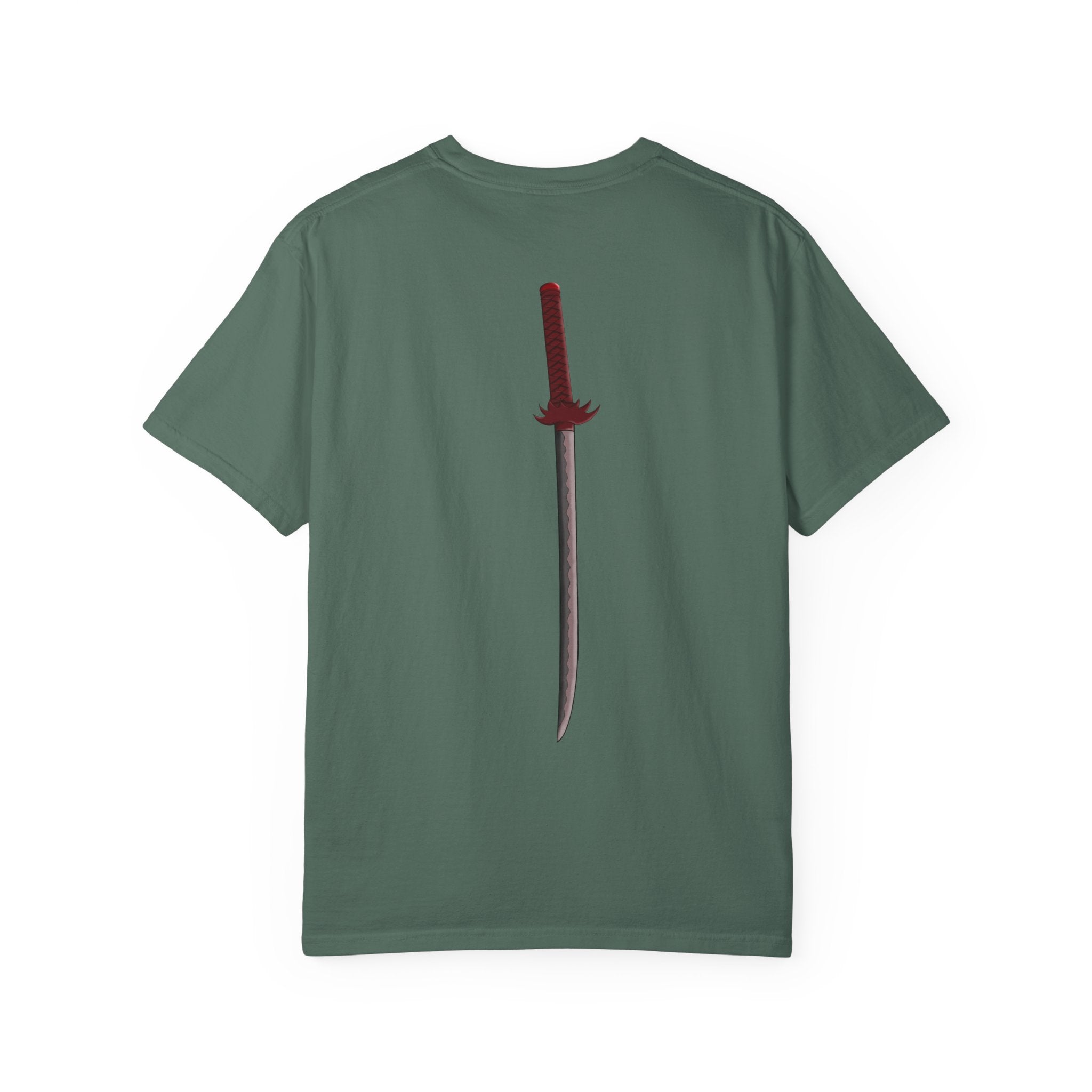 Samurai Katana Sword T-Shirt — Japanese Warrior Martial Arts Graphic