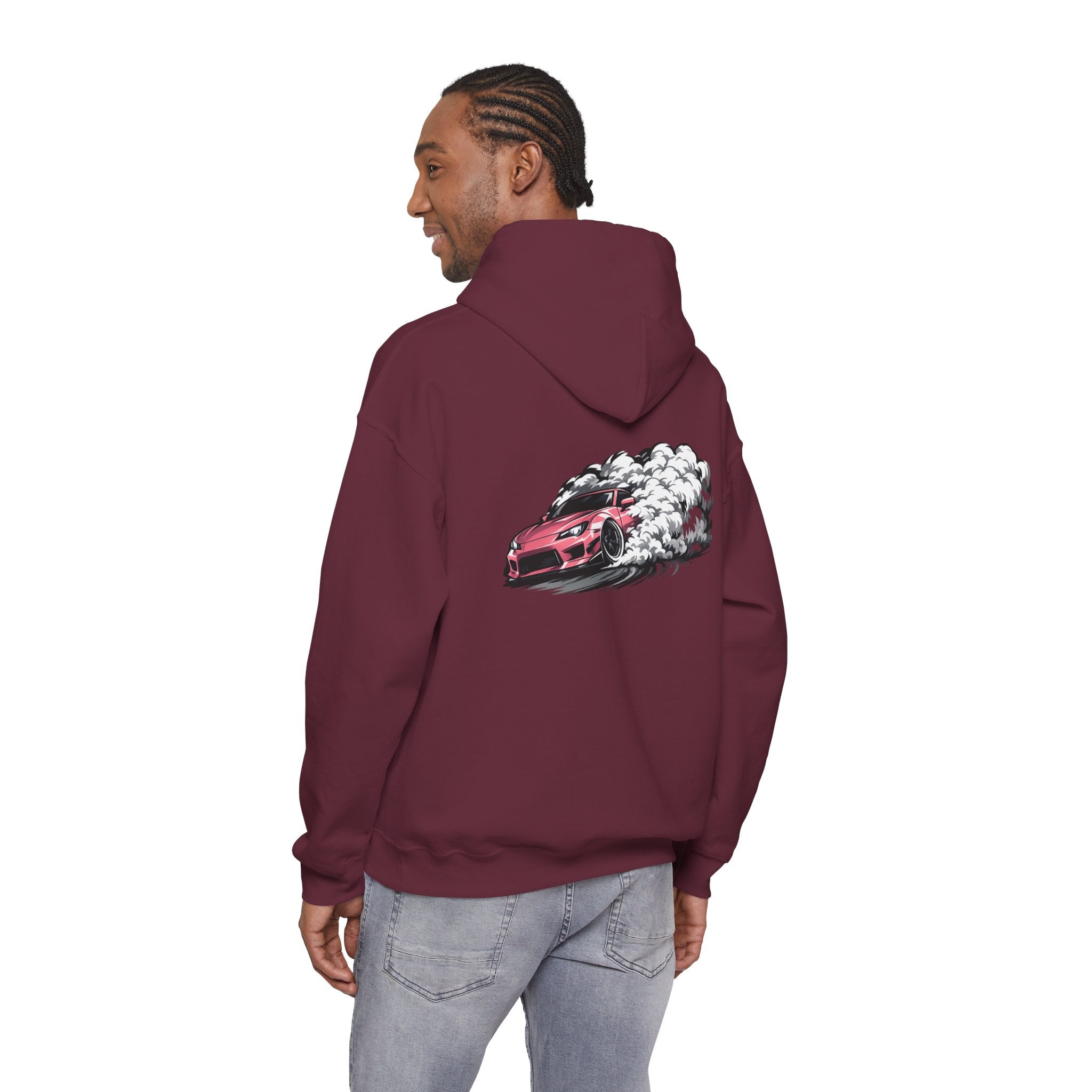Sakura Drift Pink Car Hoodie — Pink Drift Car Design