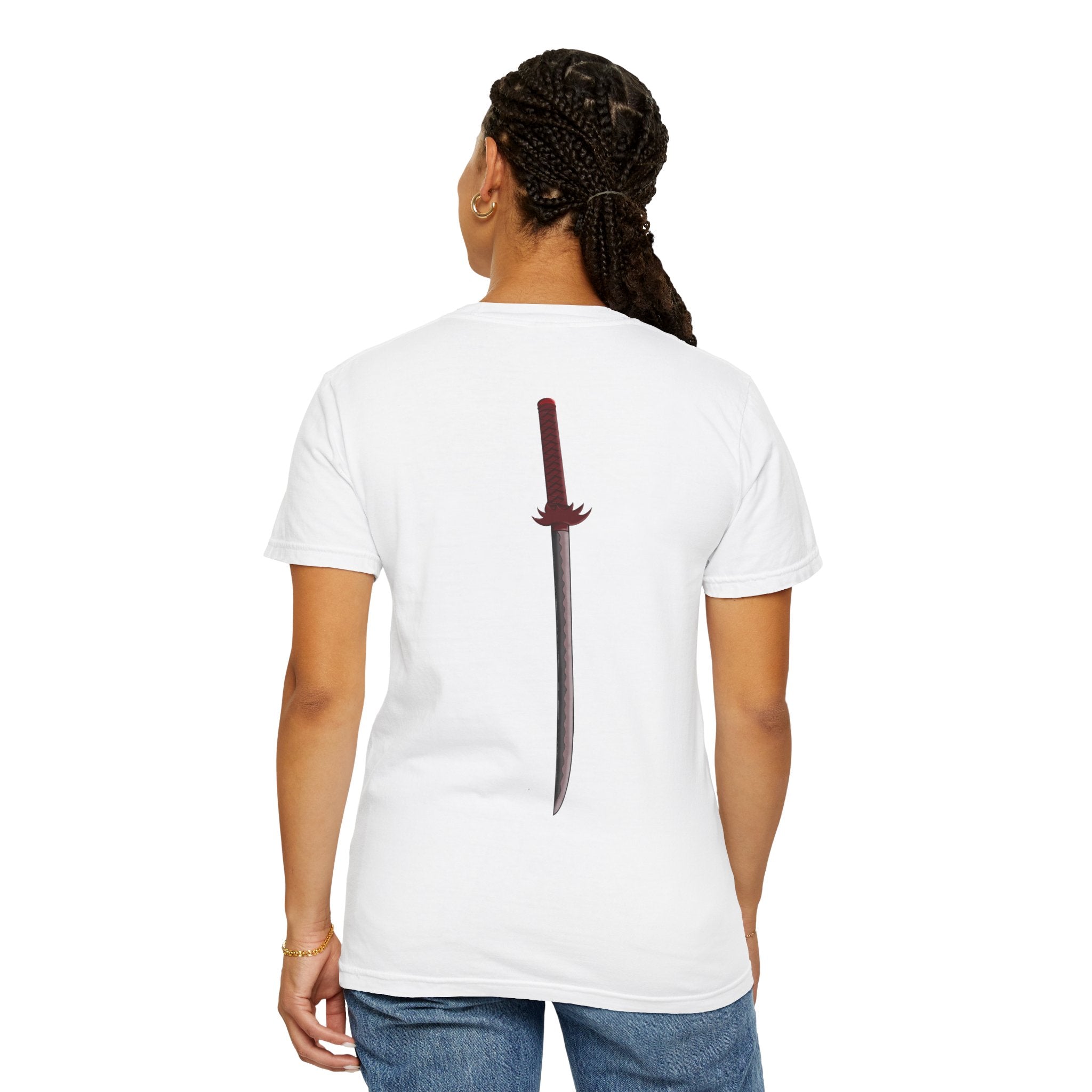 Samurai Katana Sword T-Shirt — Japanese Warrior Martial Arts Graphic