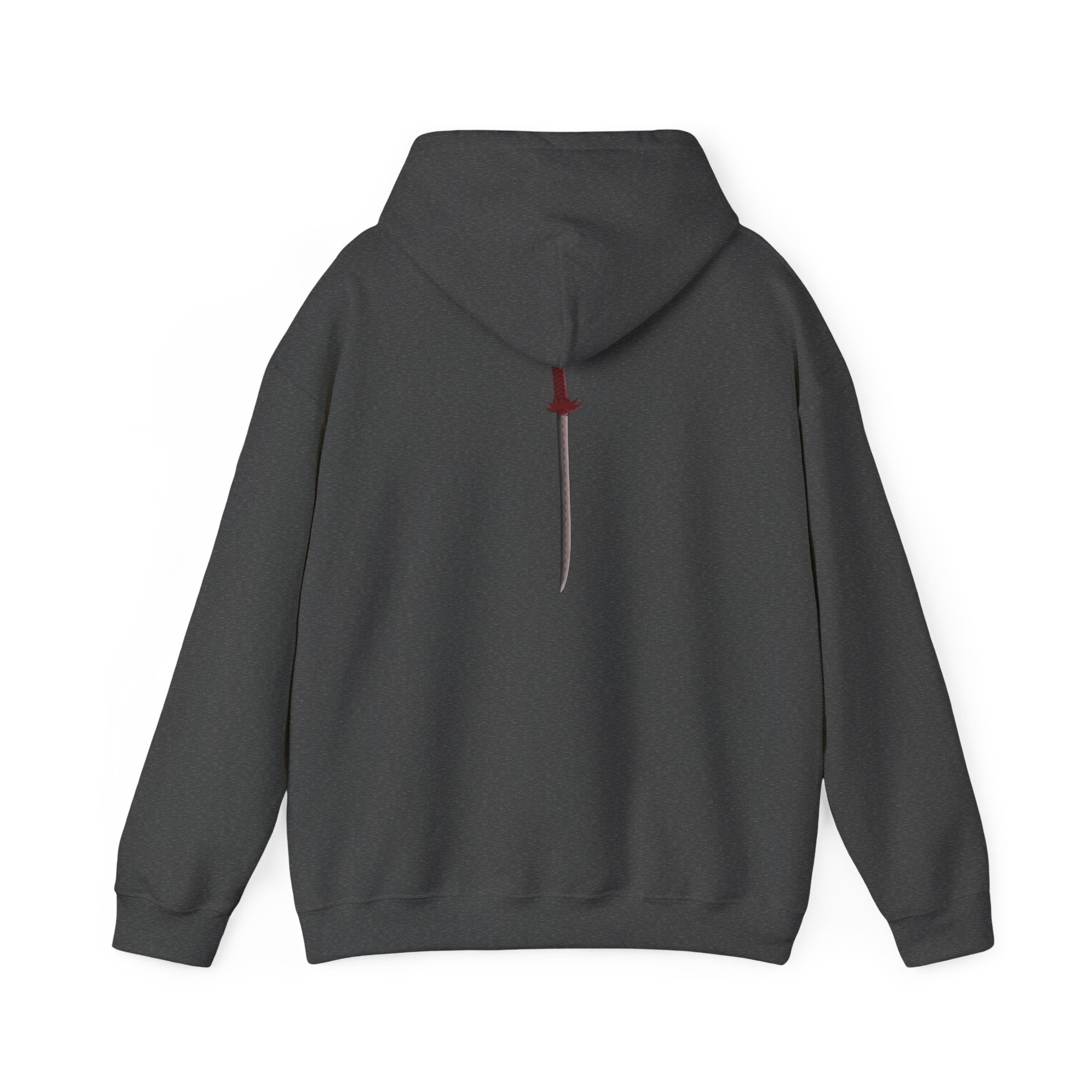 Samurai Katana Sword Hoodie — Japanese Warrior Martial Arts Graphic