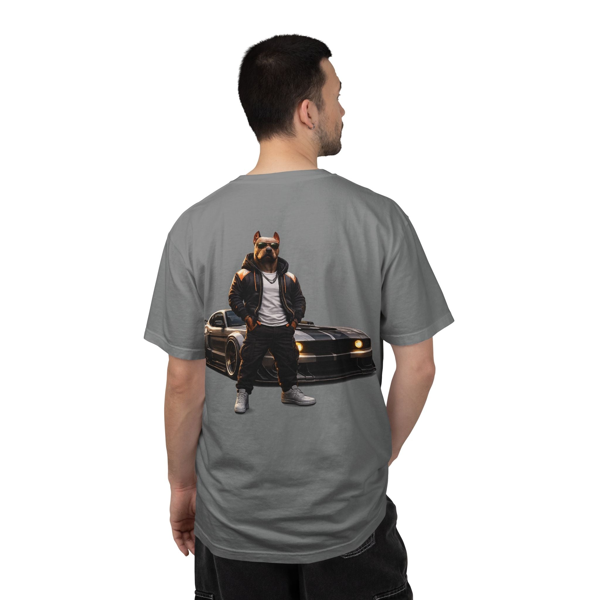 Cool Pitbull Streetwear Custom Widebody Car Streetwear T‑Shirt