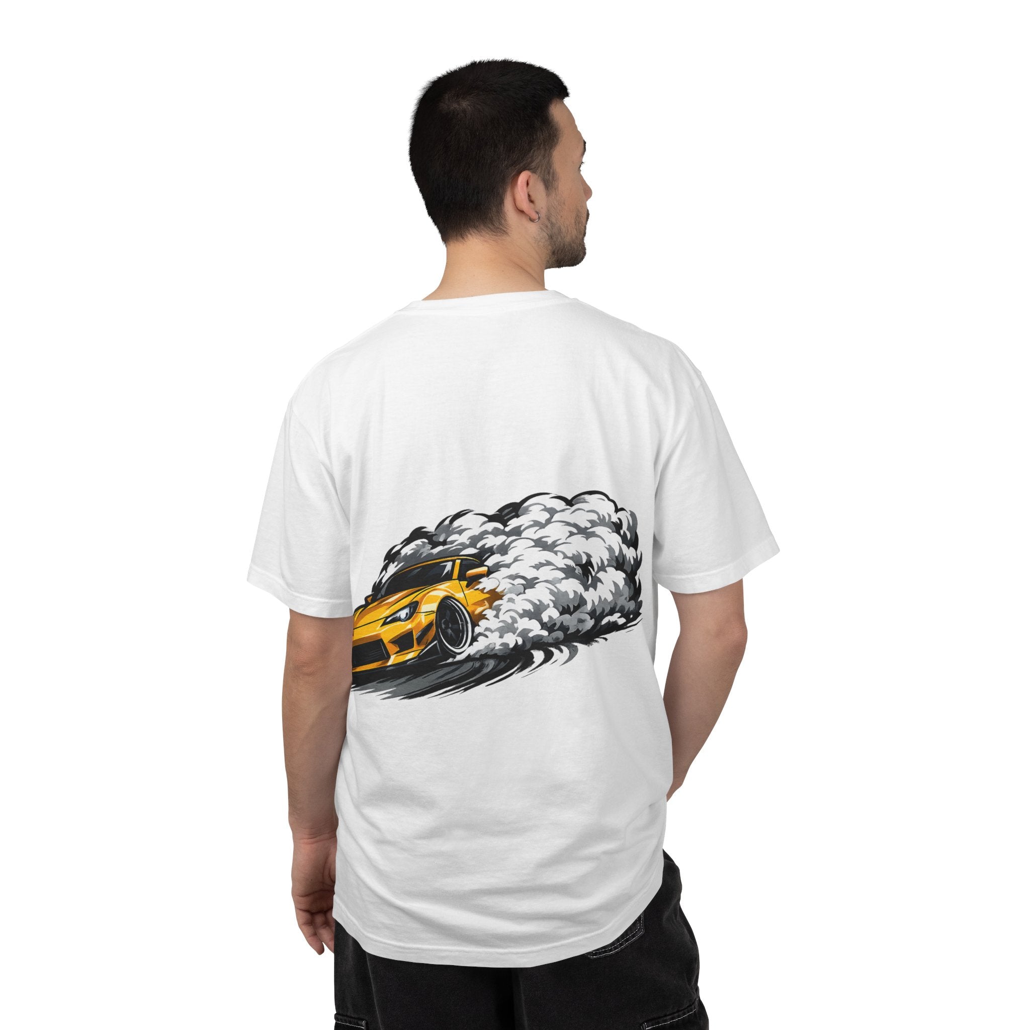 Golden Drift Yellow Car T-Shirt