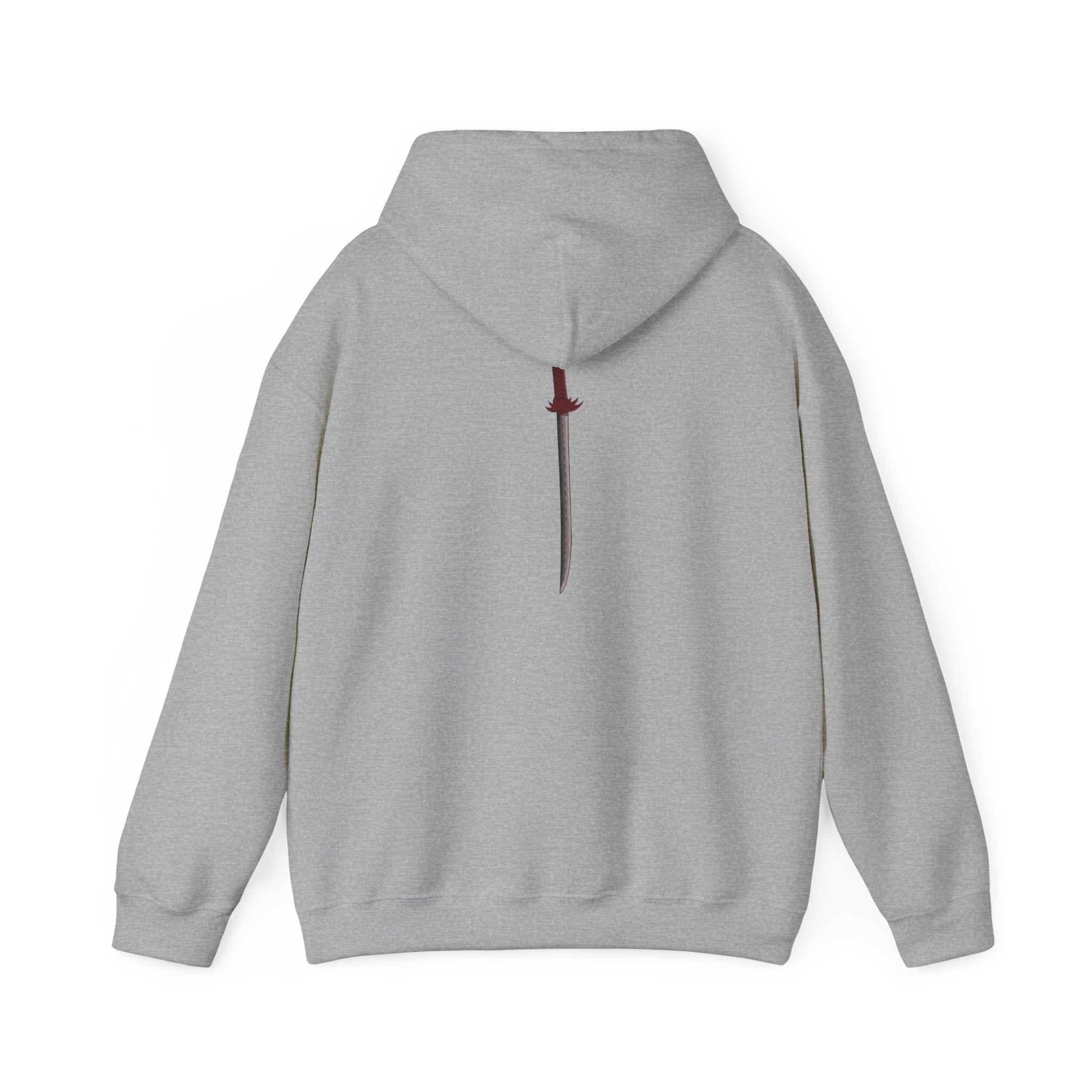 Samurai Katana Sword Hoodie — Japanese Warrior Martial Arts Graphic