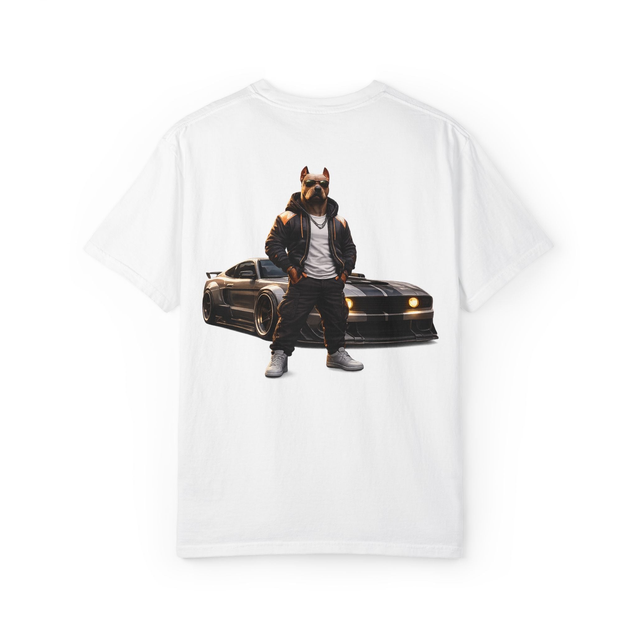 Cool Pitbull Streetwear Custom Widebody Car Streetwear T‑Shirt