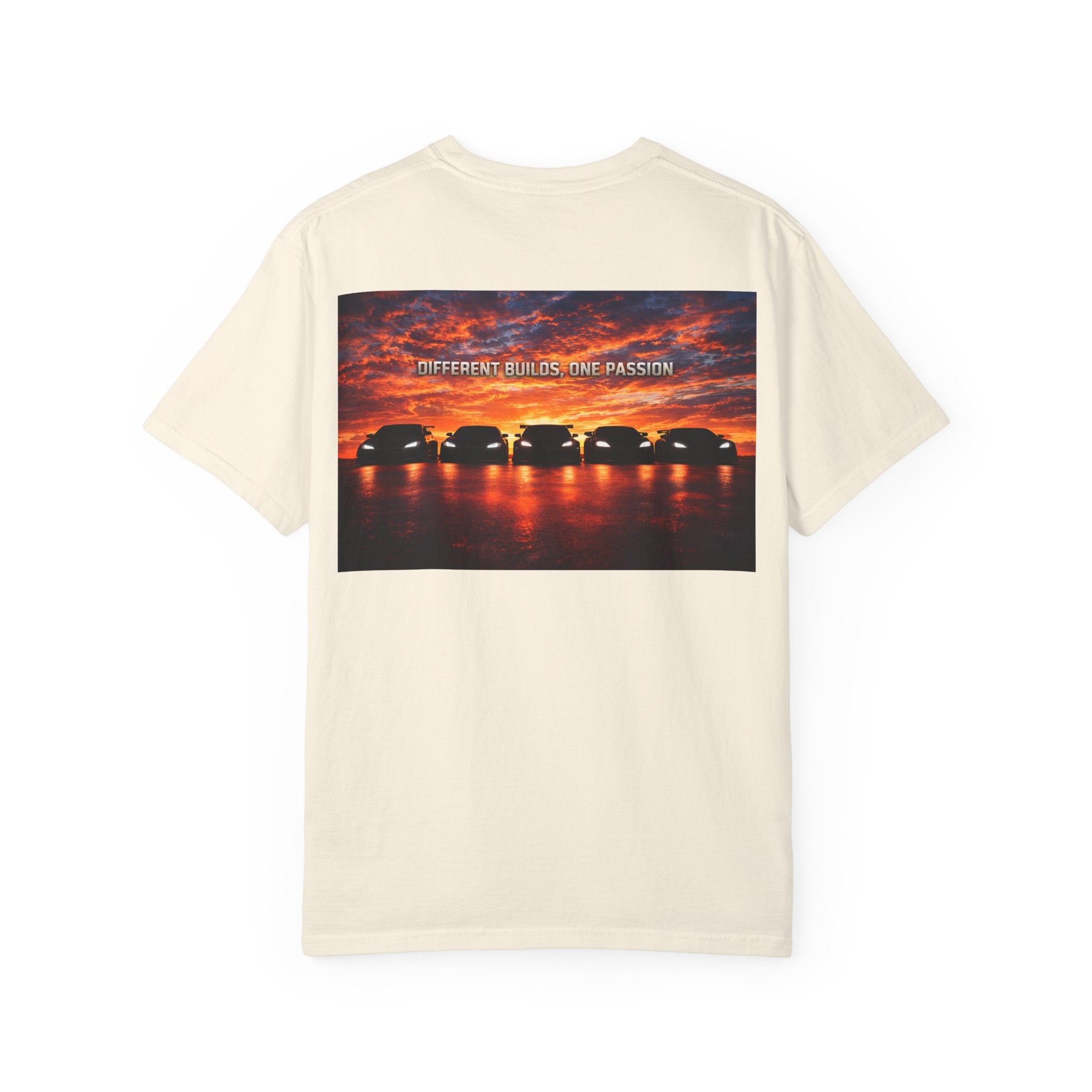Car Enthusiast T-Shirt — "Different Builds, One Passion" JDM Tuning Tee