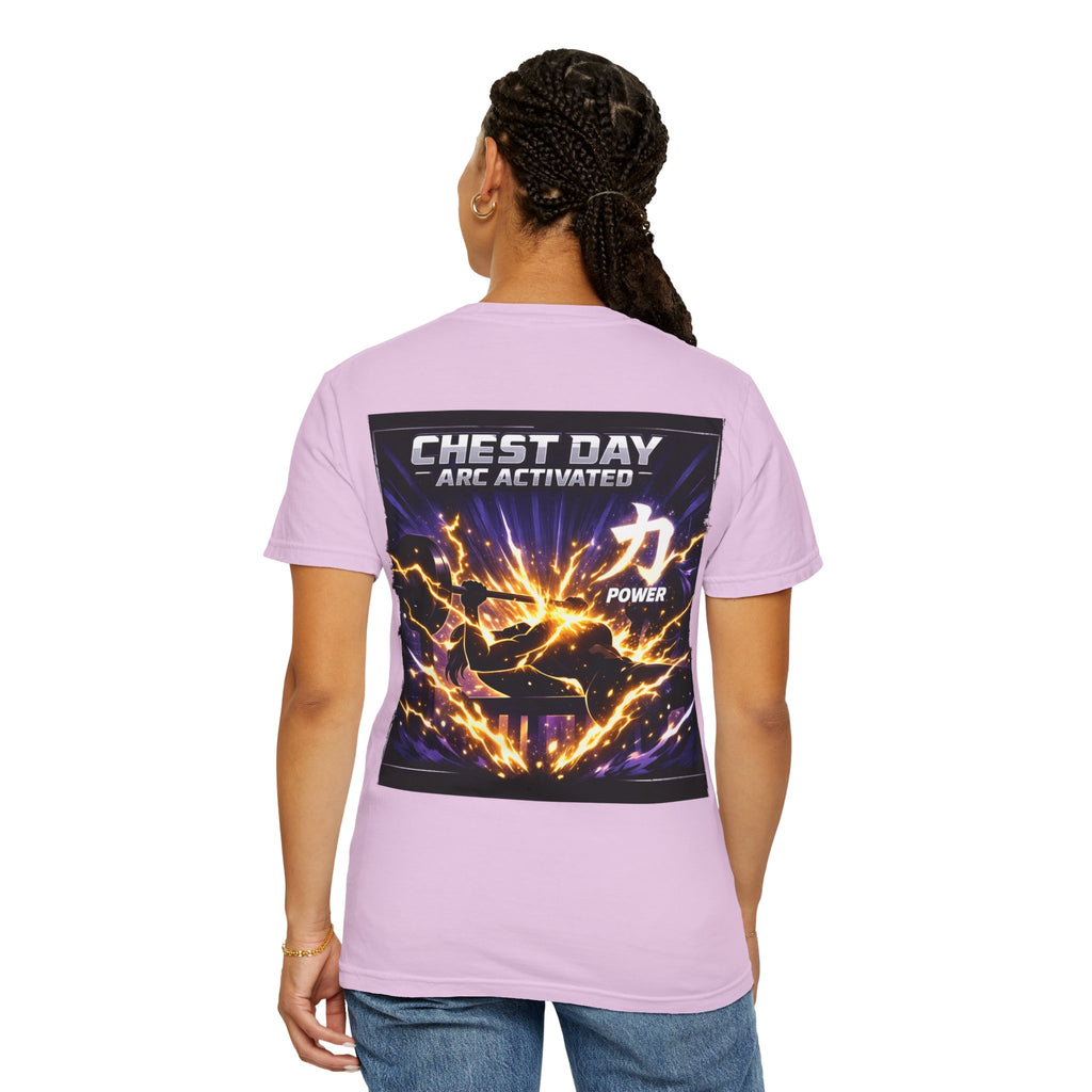 Chest Day Arc Activated Women’s Barbell Power T-Shirt