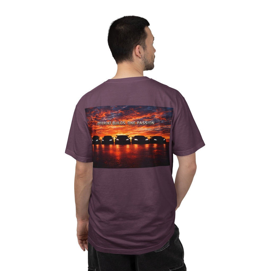 Car Enthusiast T-Shirt — "Different Builds, One Passion" JDM Tuning Tee
