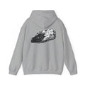 Shadow Drift Black Car Hoodie — Wide-Body Drift Design