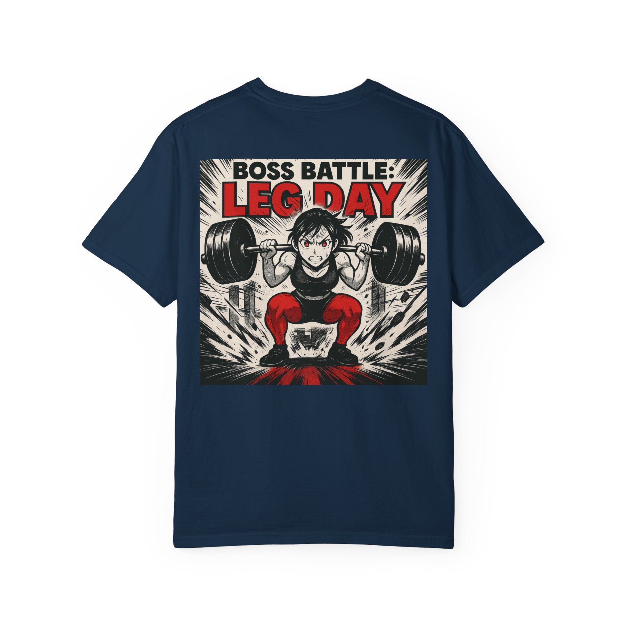 Boss Battle: Leg Day — Anime Female Gym T-Shirt