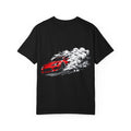 Red Fury Drift T-Shirt — Modified Wide-Body JDM Drift Car Design