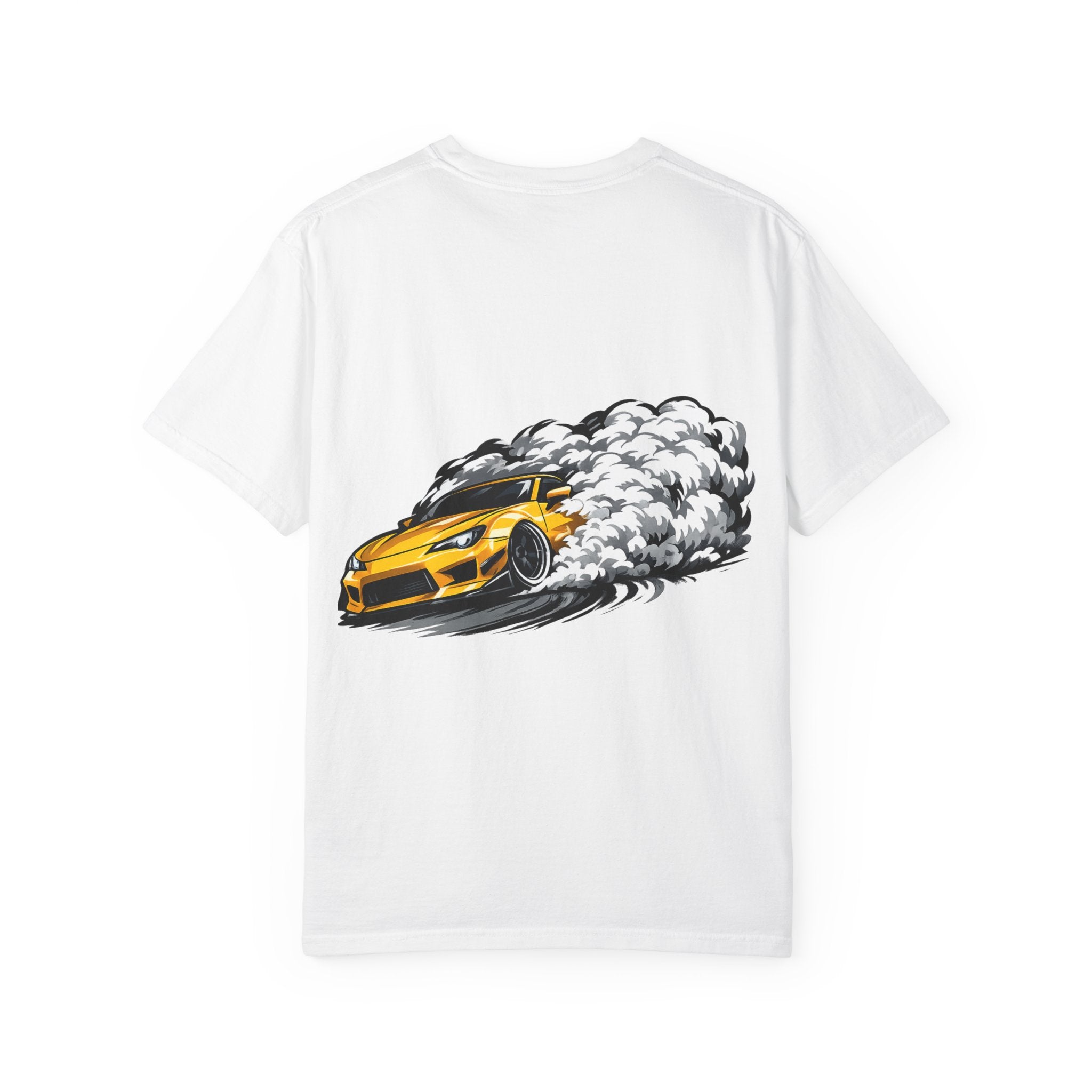 Golden Drift Yellow Car T-Shirt