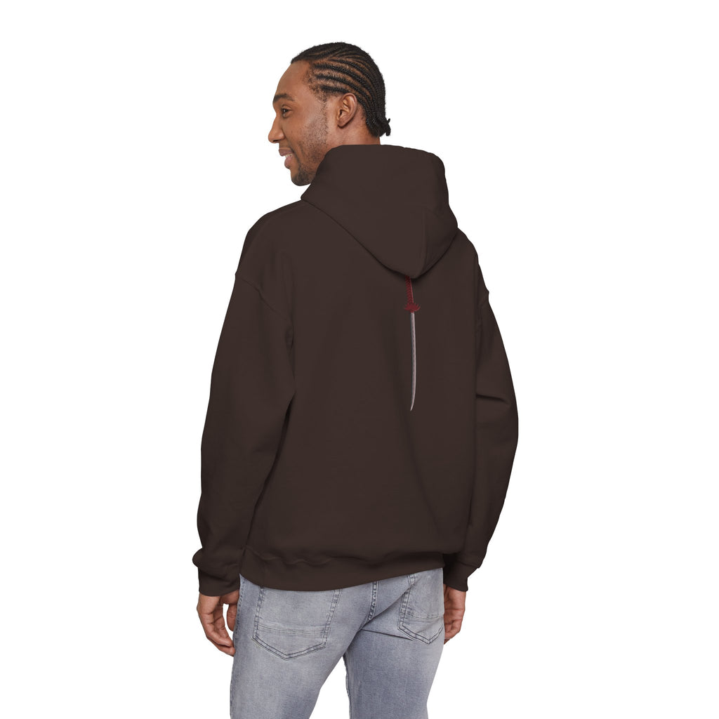 Samurai Katana Sword Hoodie — Japanese Warrior Martial Arts Graphic