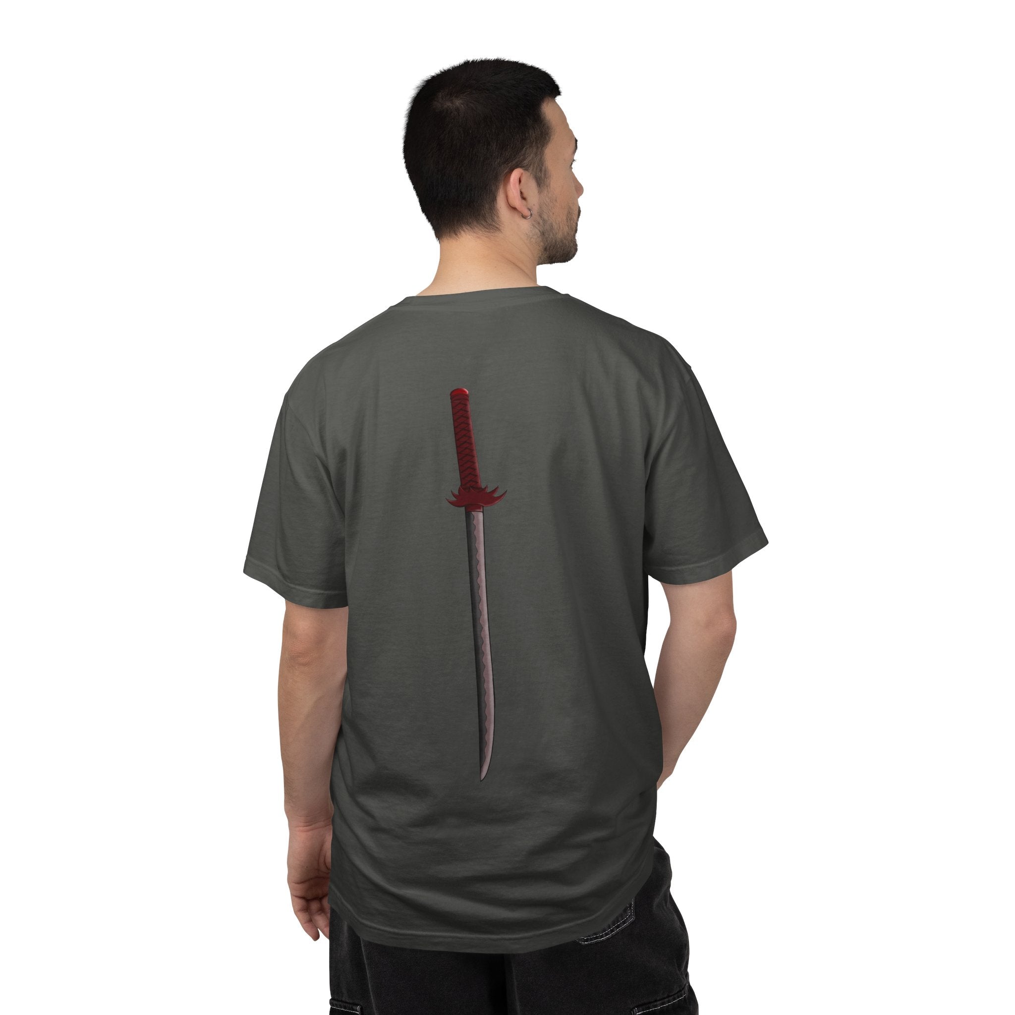 Samurai Katana Sword T-Shirt — Japanese Warrior Martial Arts Graphic