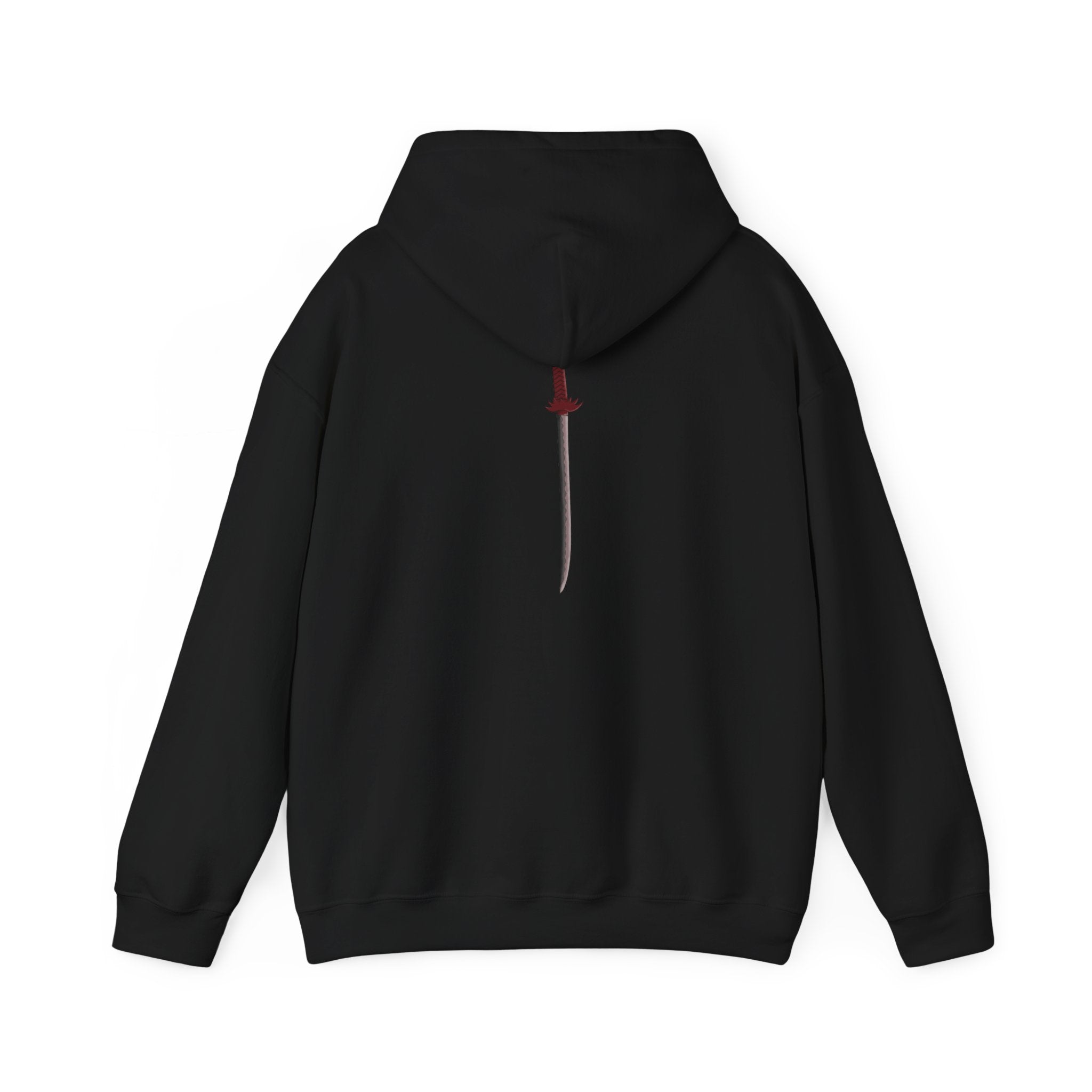 Samurai Katana Sword Hoodie — Japanese Warrior Martial Arts Graphic