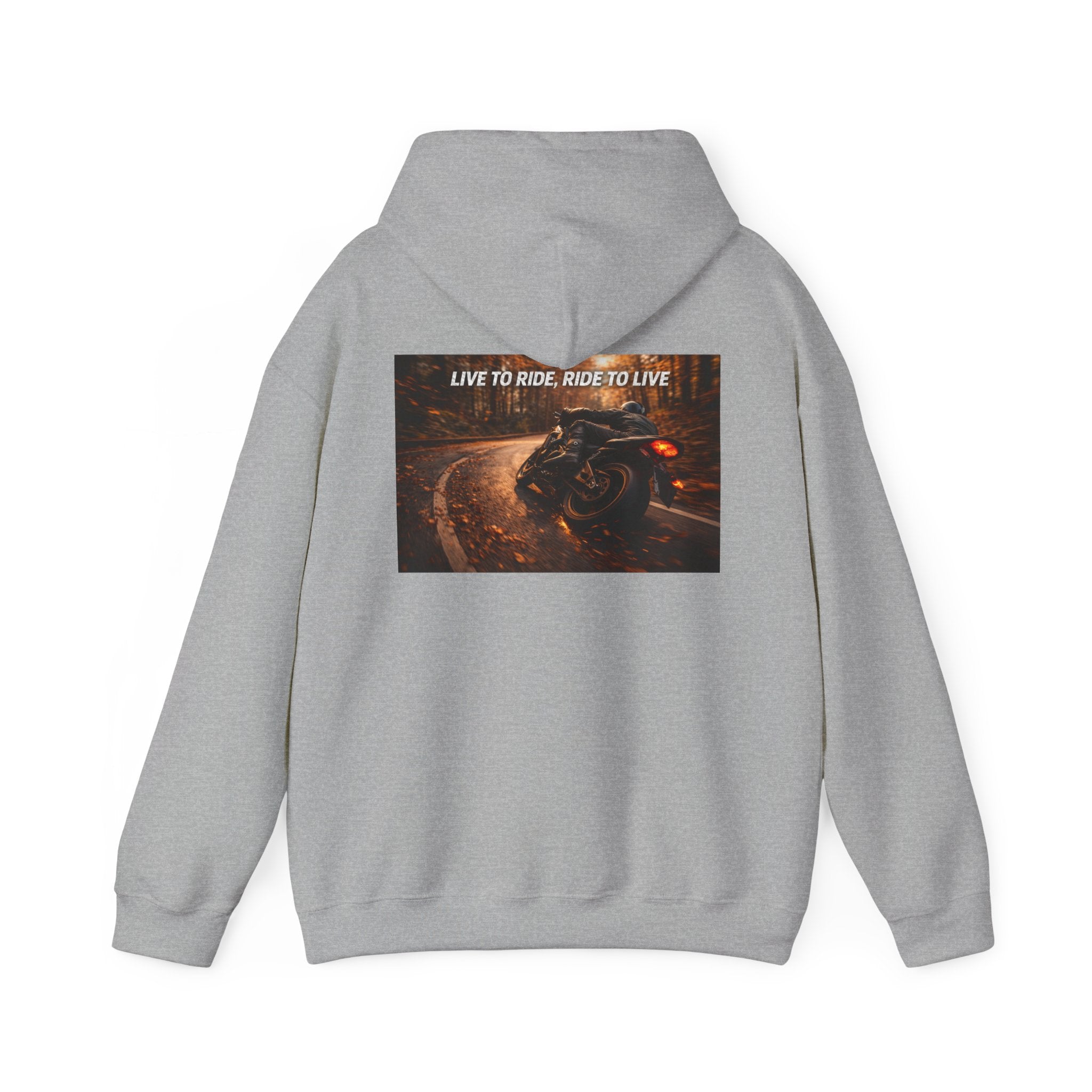 Live To Ride, Ride To Live Hoodie – Autumn Motorcycle Rider Sweatshirt