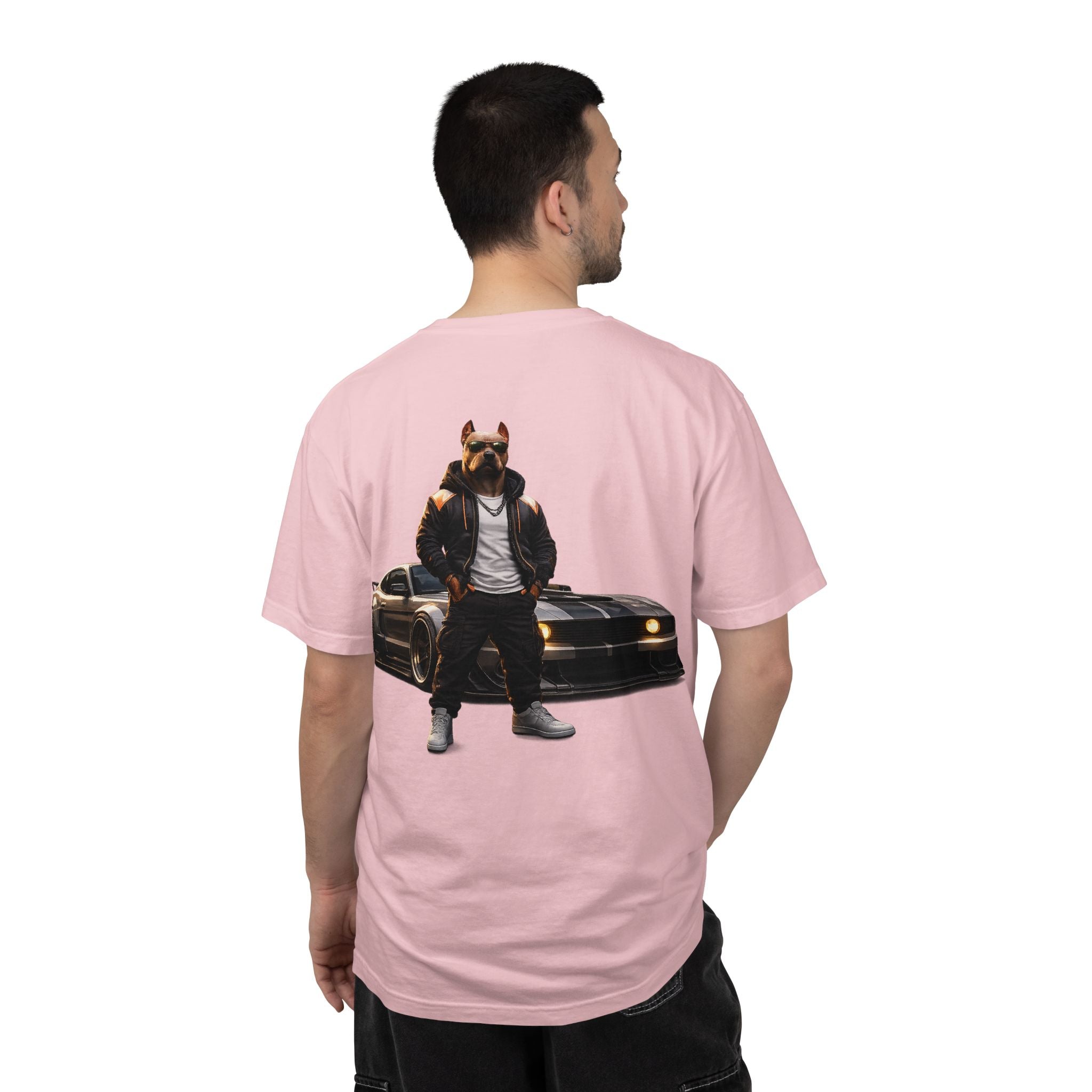 Cool Pitbull Streetwear Custom Widebody Car Streetwear T‑Shirt