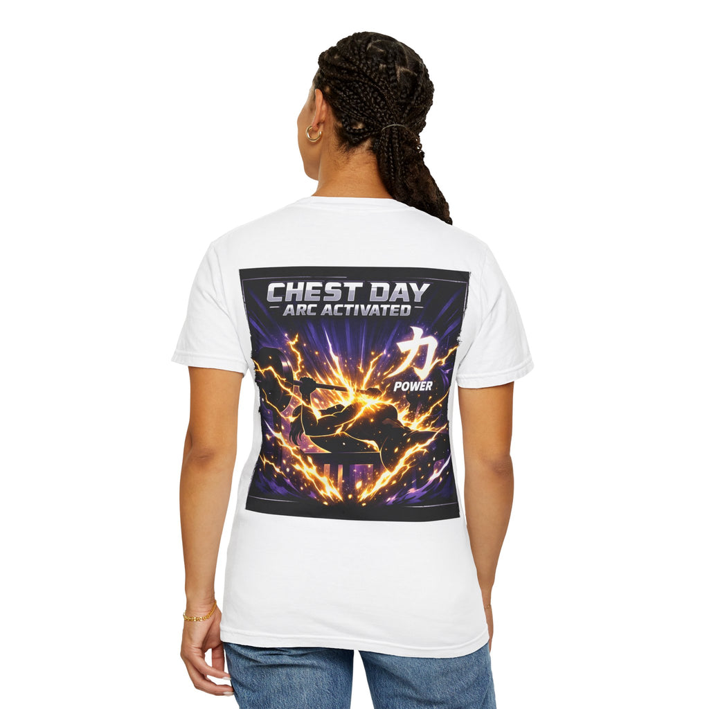 Chest Day Arc Activated Women’s Barbell Power T-Shirt