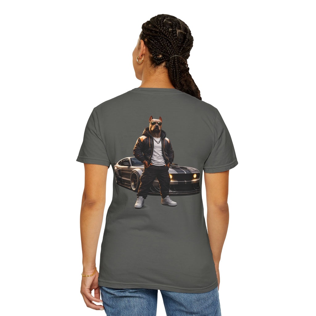 Cool Pitbull Streetwear Custom Widebody Car Streetwear T‑Shirt