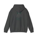 Back Day Attack Geometric Muscle Anatomy Hoodie — "北" Back Training Motivation Green