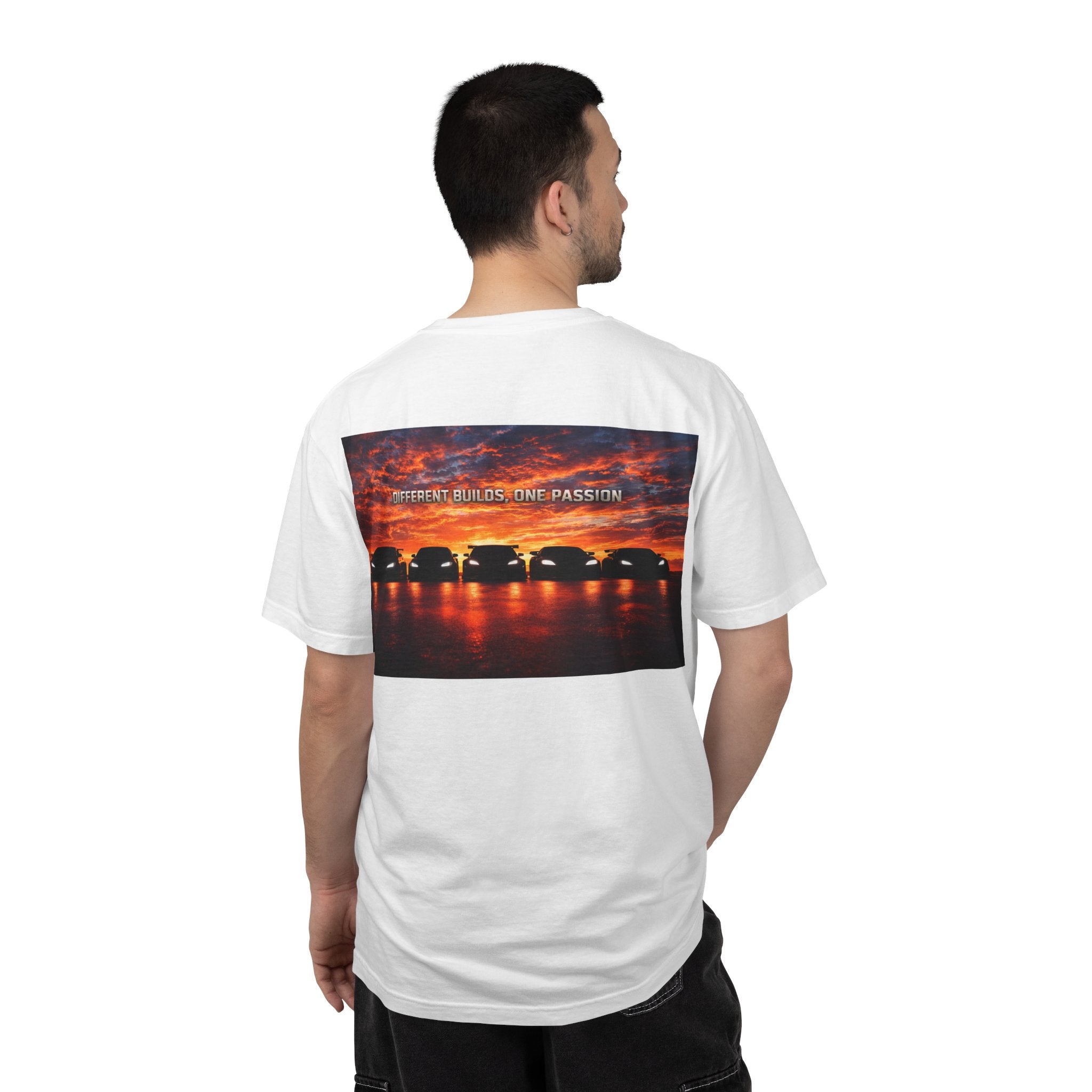 Car Enthusiast T-Shirt — "Different Builds, One Passion" JDM Tuning Tee