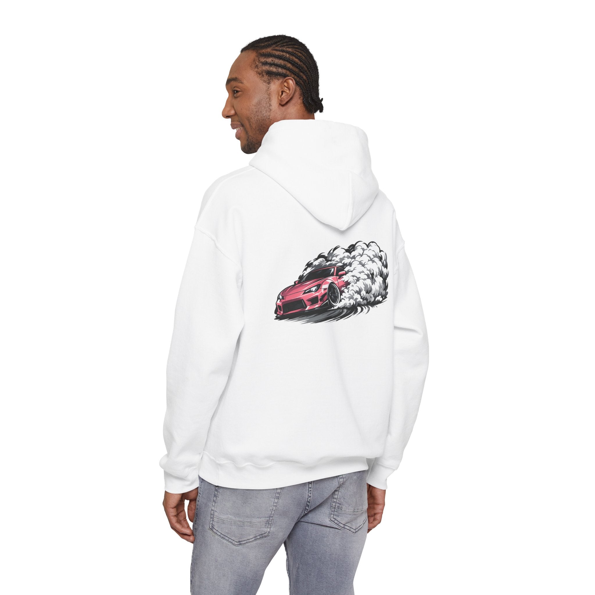 Sakura Drift Pink Car Hoodie — Pink Drift Car Design