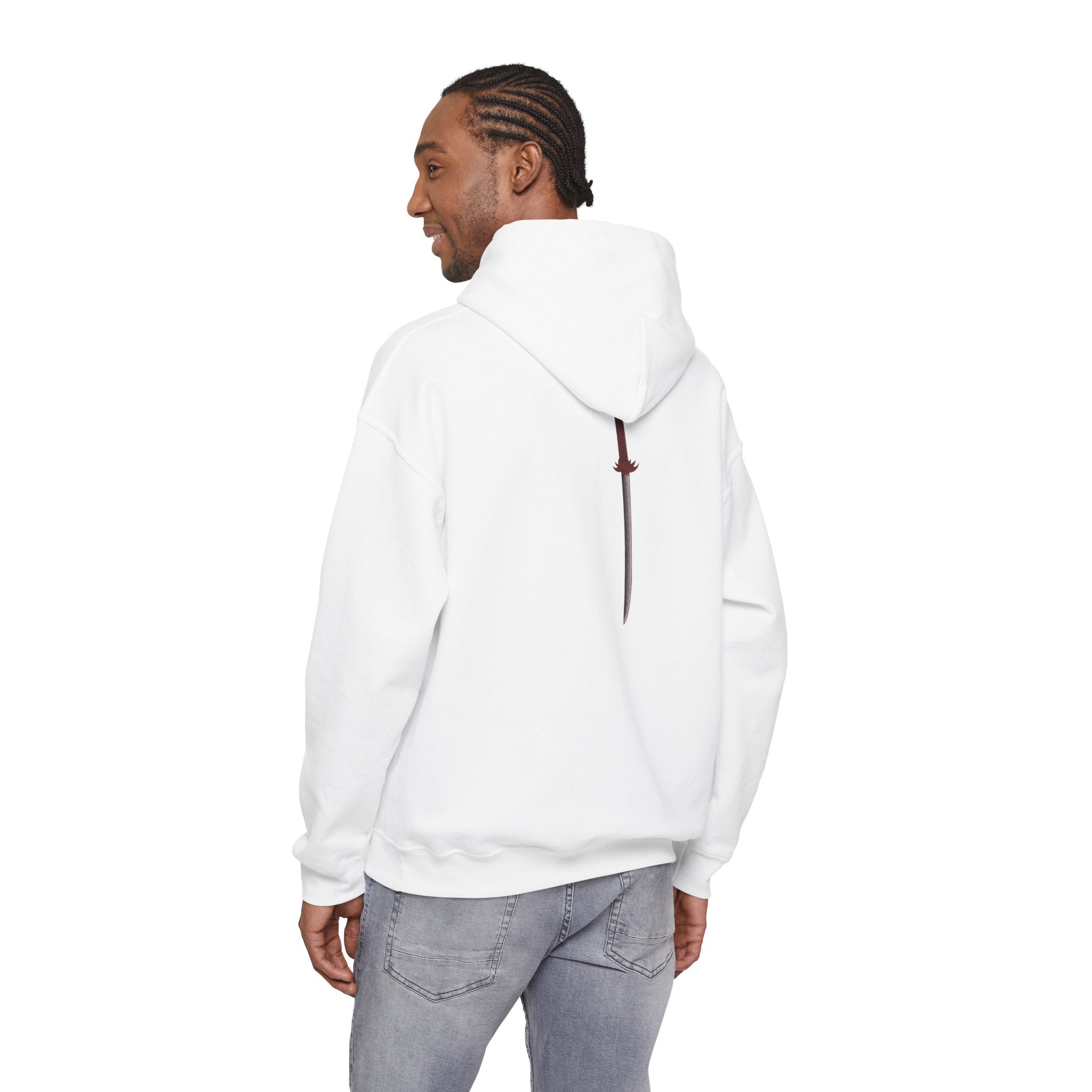 Samurai Katana Sword Hoodie — Japanese Warrior Martial Arts Graphic