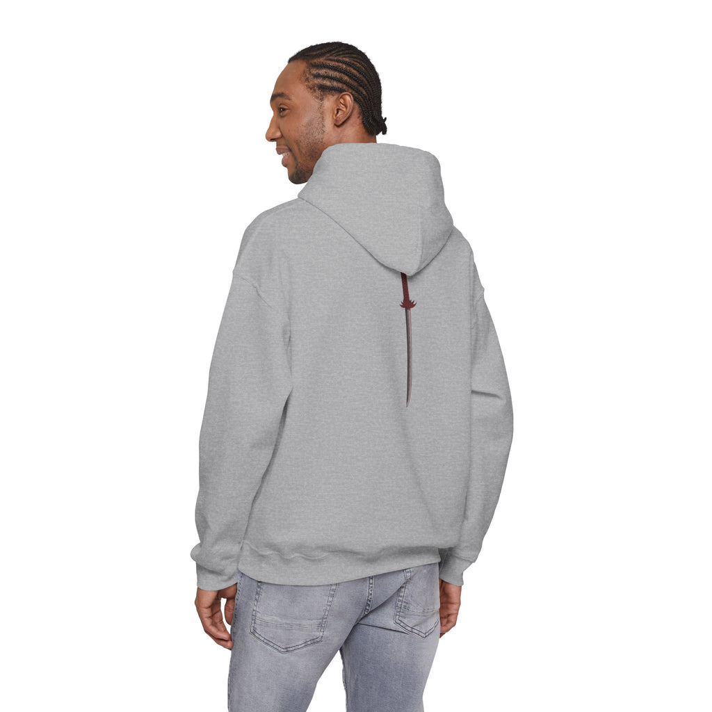 Samurai Katana Sword Hoodie — Japanese Warrior Martial Arts Graphic