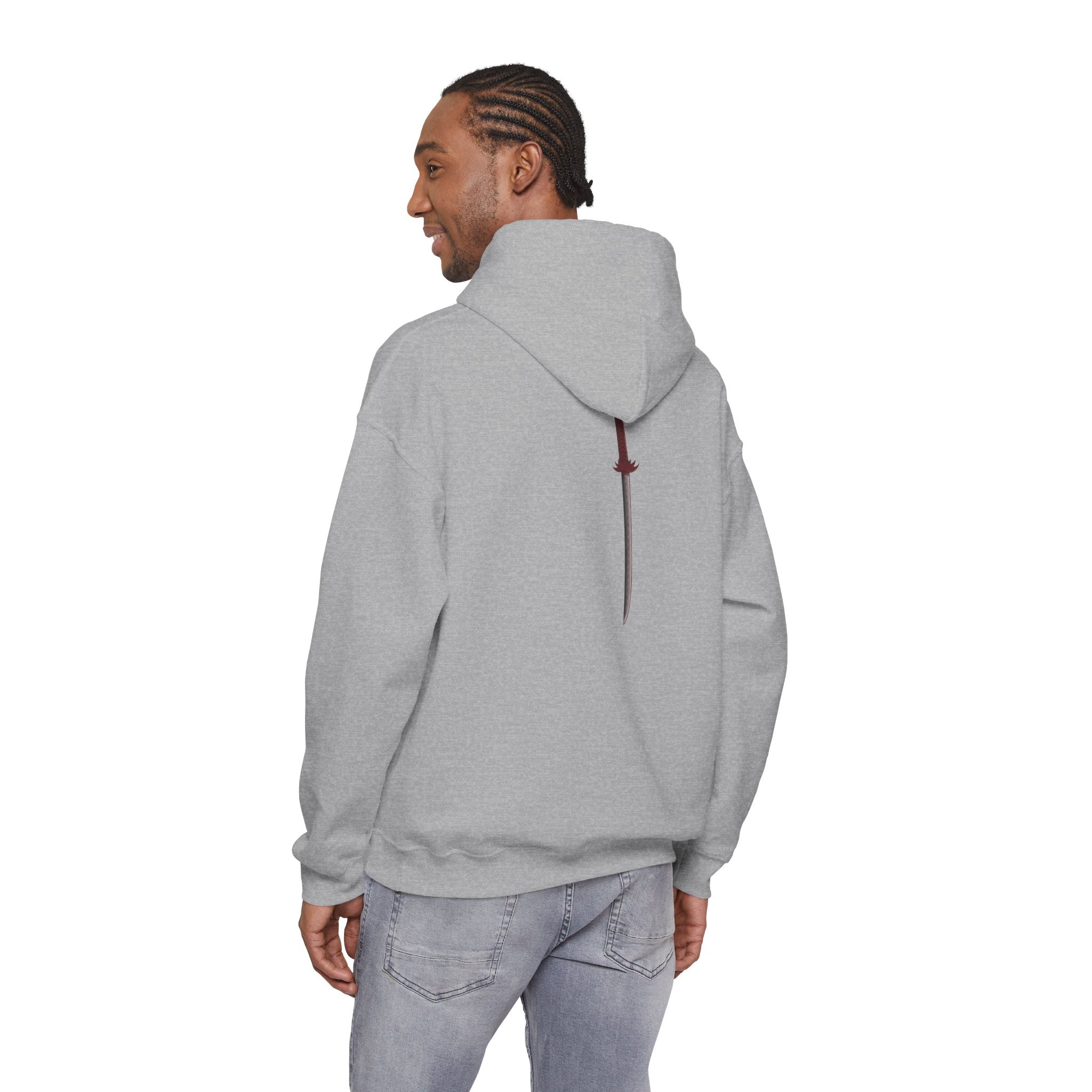 Samurai Katana Sword Hoodie — Japanese Warrior Martial Arts Graphic
