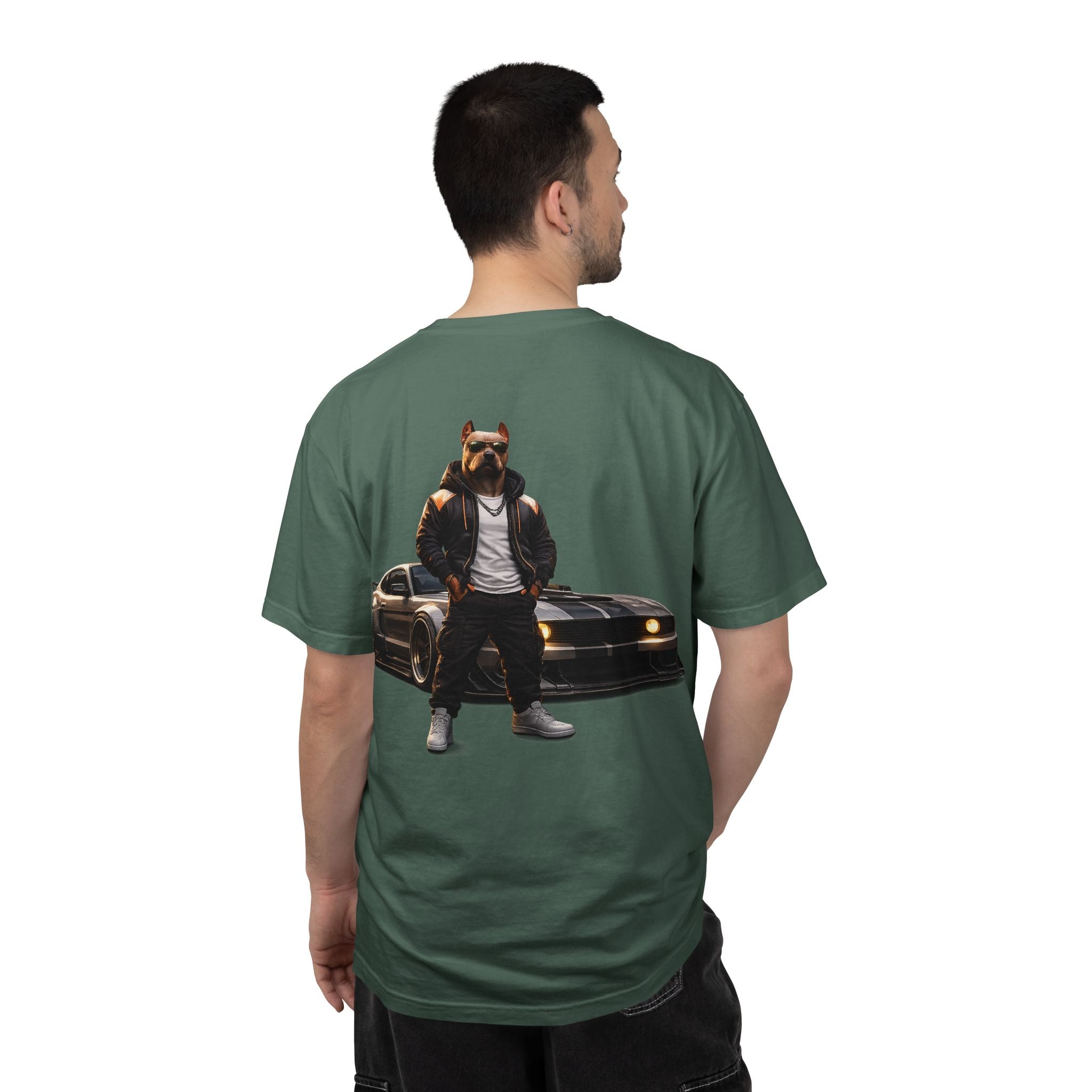 Cool Pitbull Streetwear Custom Widebody Car Streetwear T‑Shirt