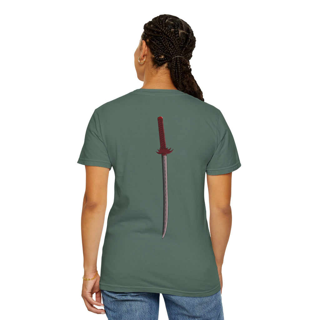 Samurai Katana Sword T-Shirt — Japanese Warrior Martial Arts Graphic