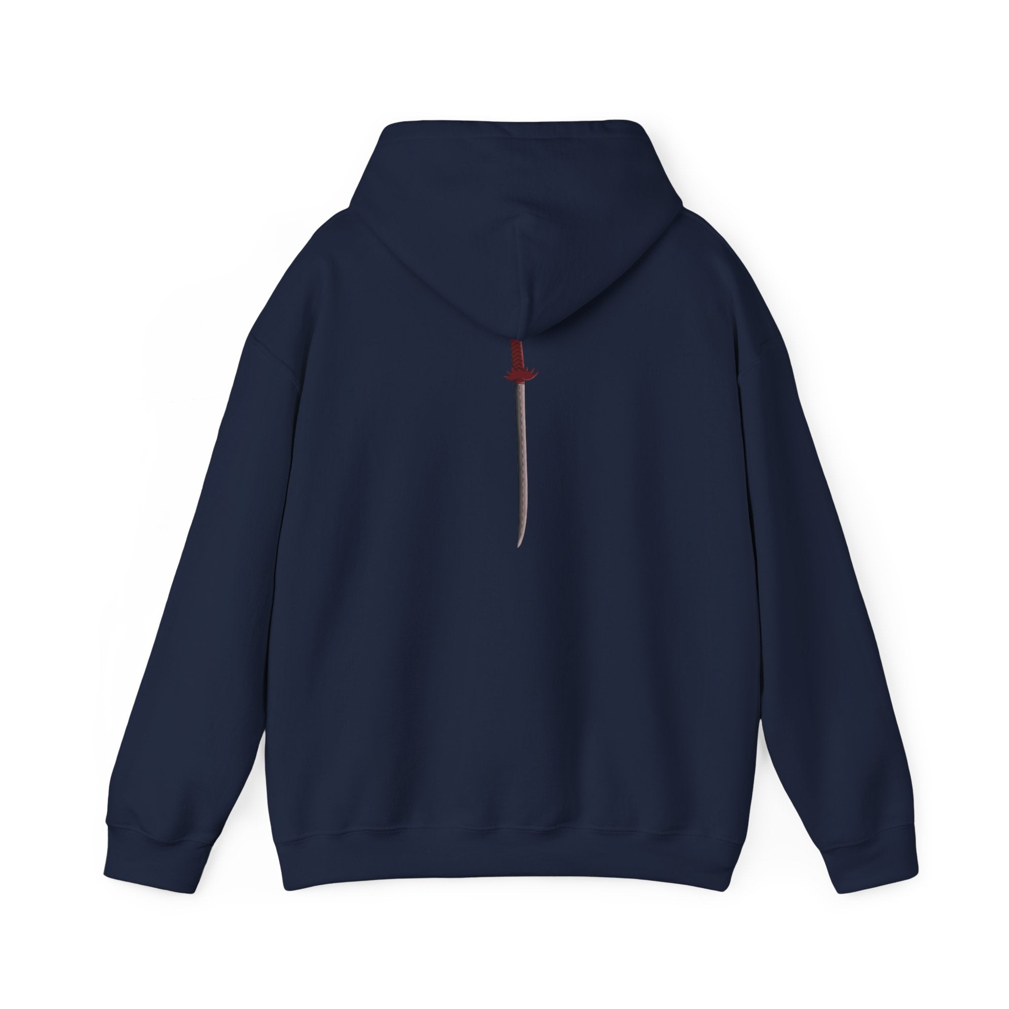 Samurai Katana Sword Hoodie — Japanese Warrior Martial Arts Graphic