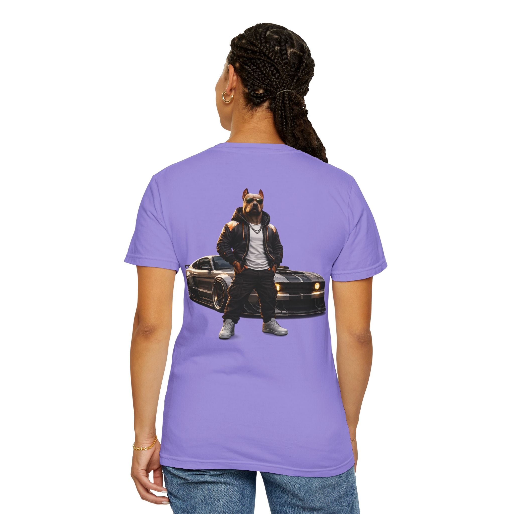 Cool Pitbull Streetwear Custom Widebody Car Streetwear T‑Shirt