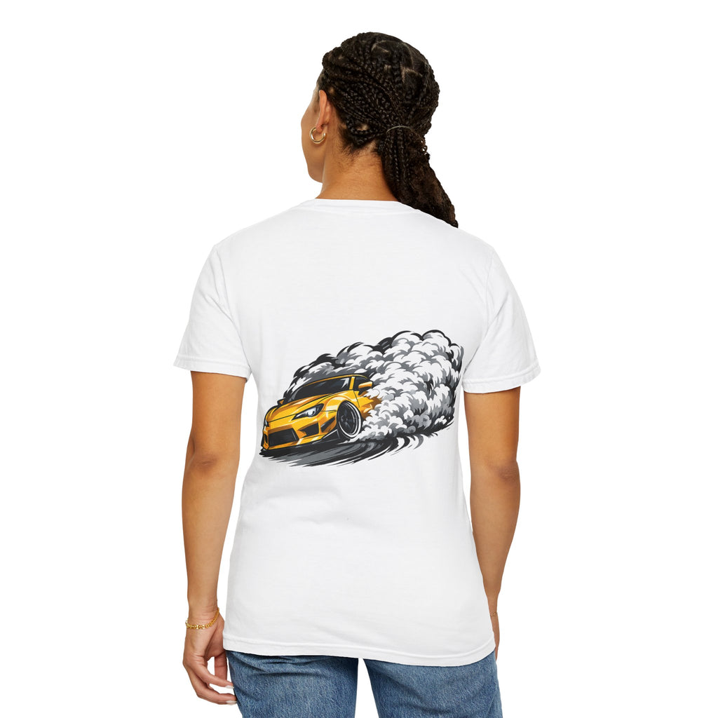 Golden Drift Yellow Car T-Shirt