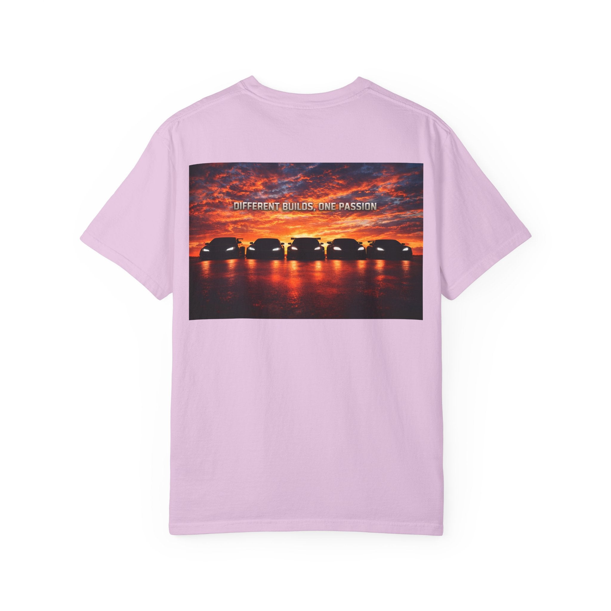 Car Enthusiast T-Shirt — "Different Builds, One Passion" JDM Tuning Tee