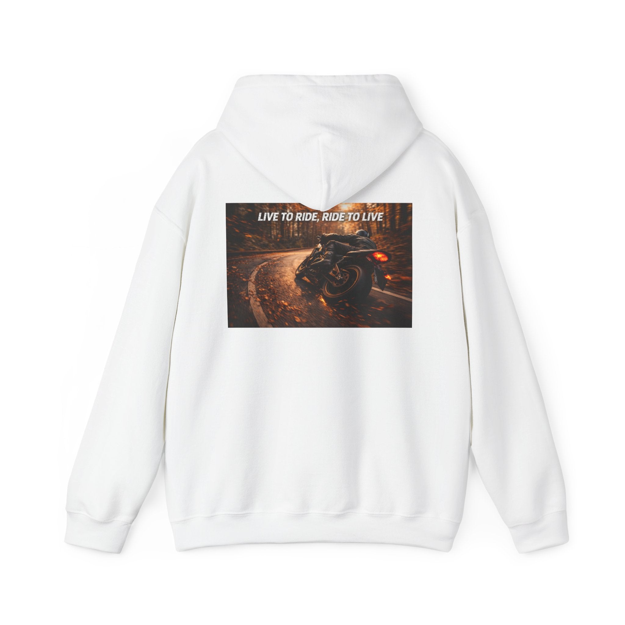 Live To Ride, Ride To Live Hoodie – Autumn Motorcycle Rider Sweatshirt