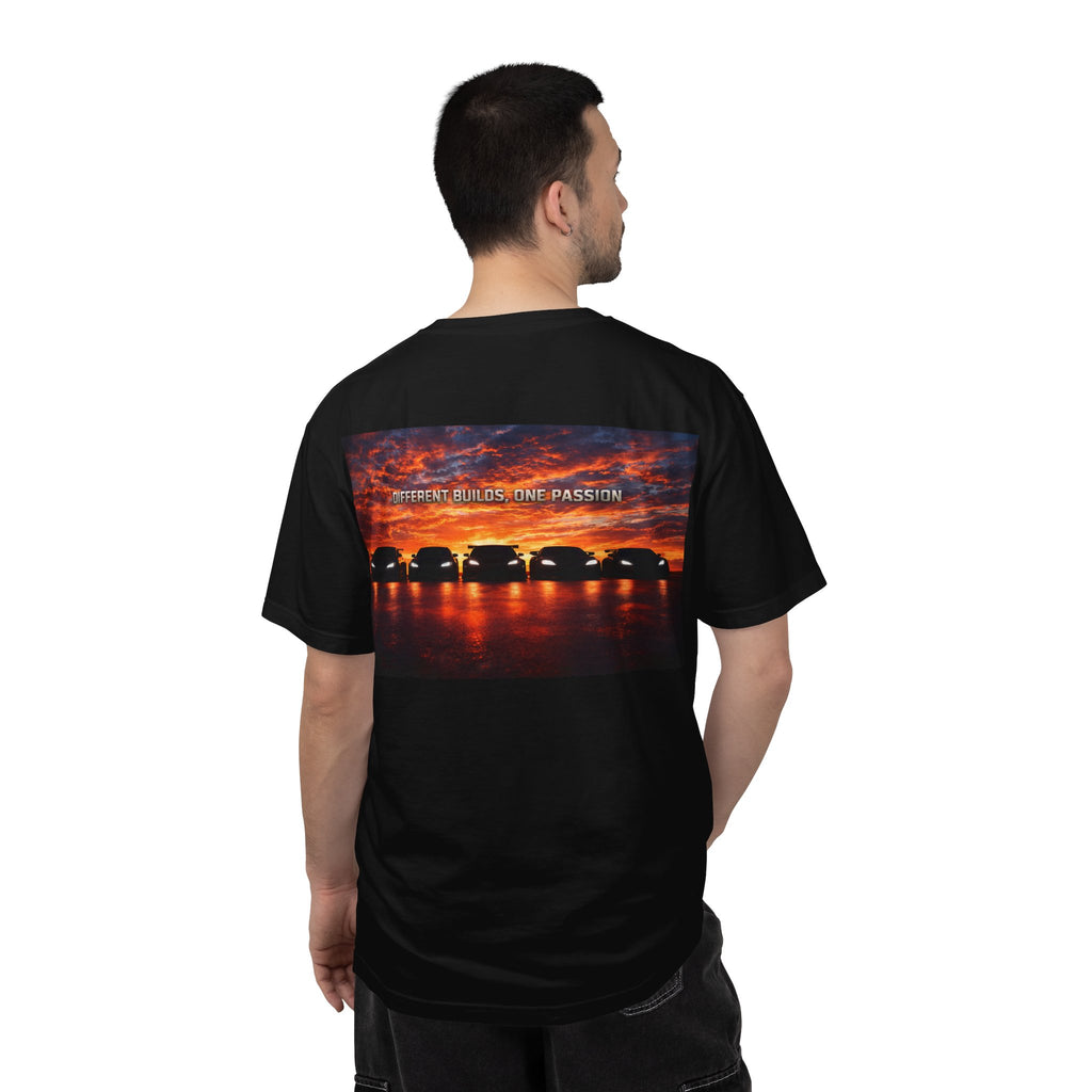 Car Enthusiast T-Shirt — "Different Builds, One Passion" JDM Tuning Tee