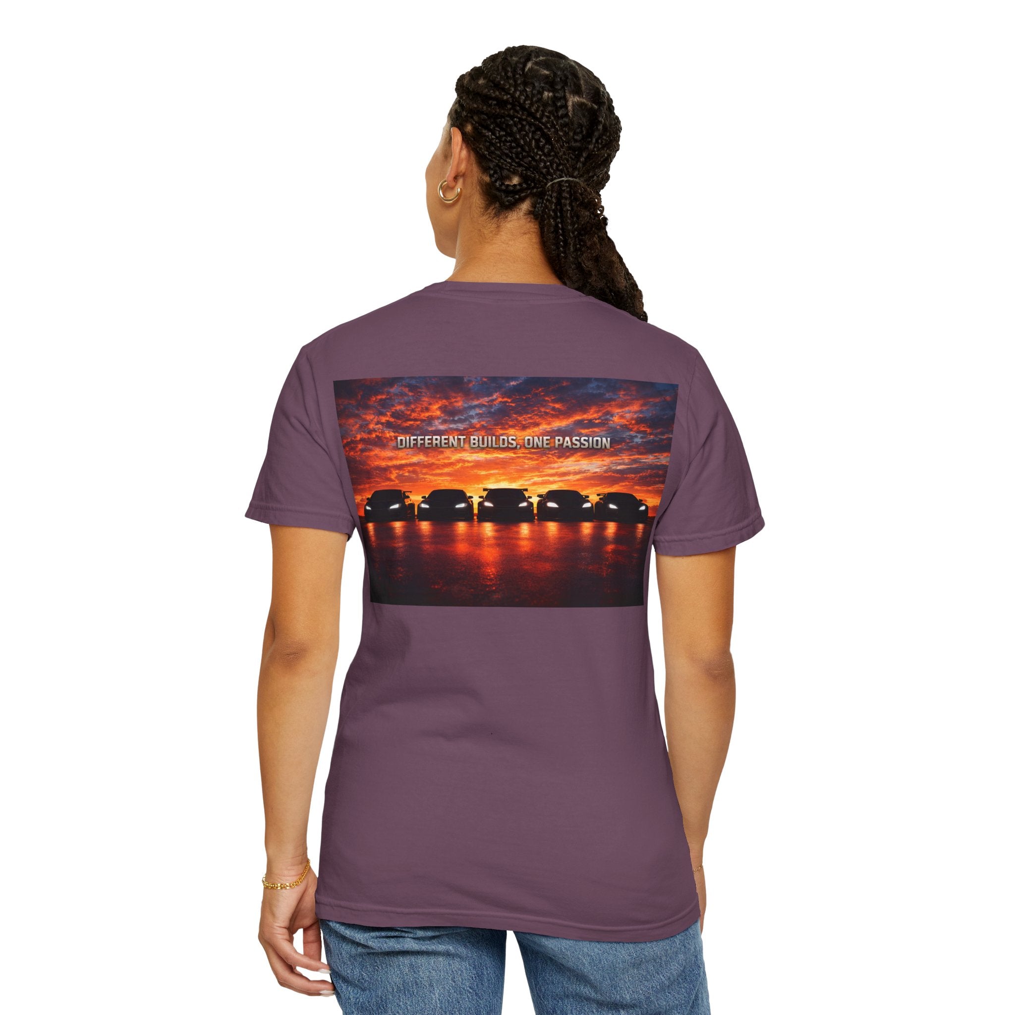 Car Enthusiast T-Shirt — "Different Builds, One Passion" JDM Tuning Tee